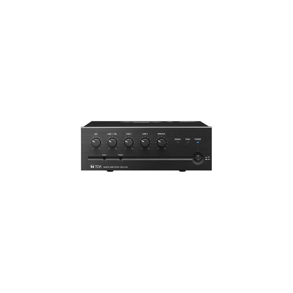  TCNCD342298 TOA Electronics TOA-BG-2035-CU 35W 4 ohm 25V and 70V 5-input Mixer and Amplifier