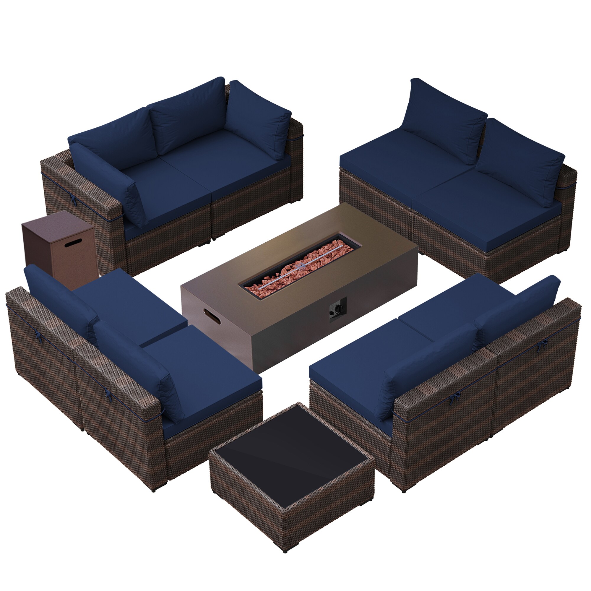 Patio Watcher LS-RT9-KD56BR-B2 Patio-Conversation-Sets - View #2