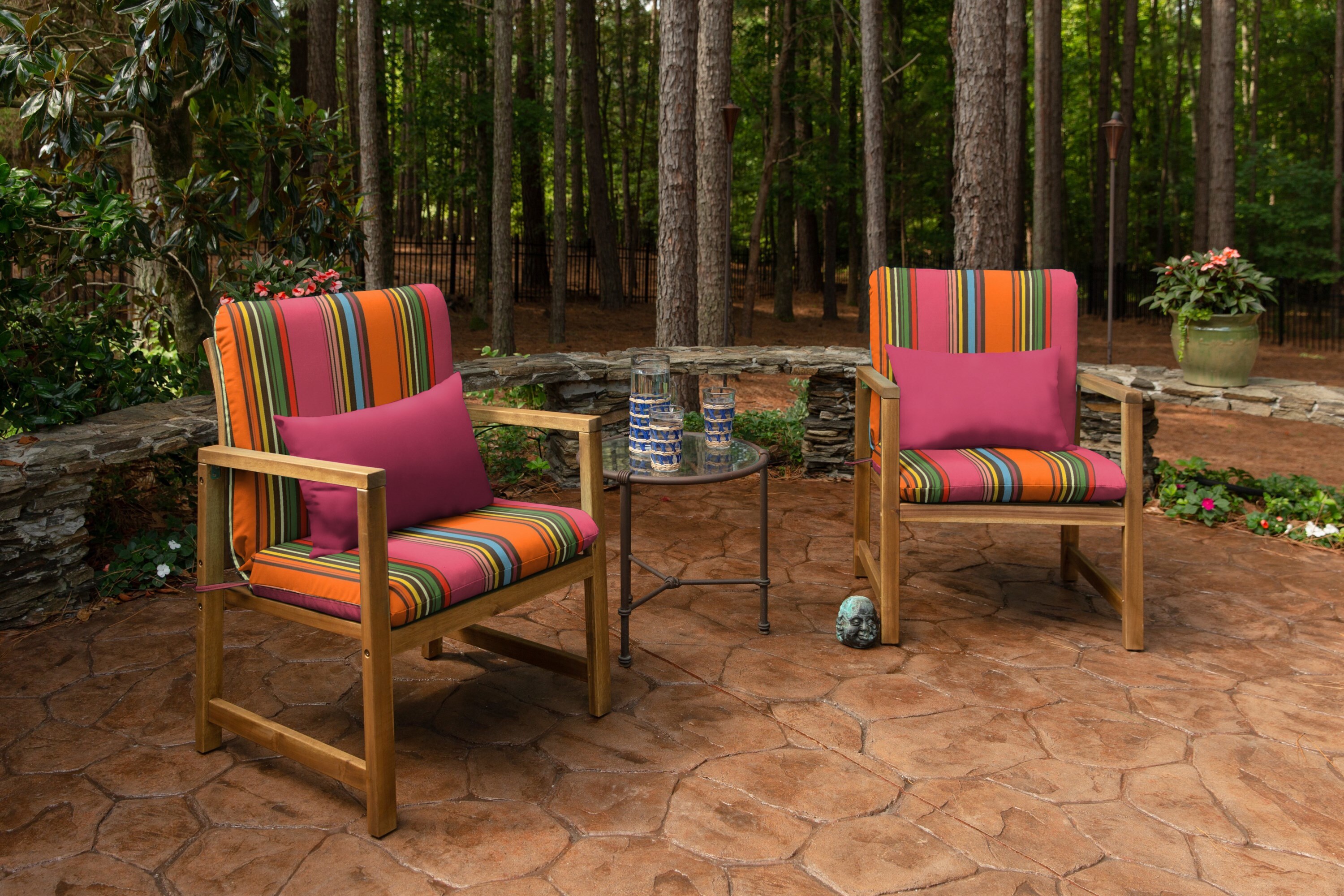 Sunbrella DS2857-SB454 Outdoor-Accent-Pillows - View #4