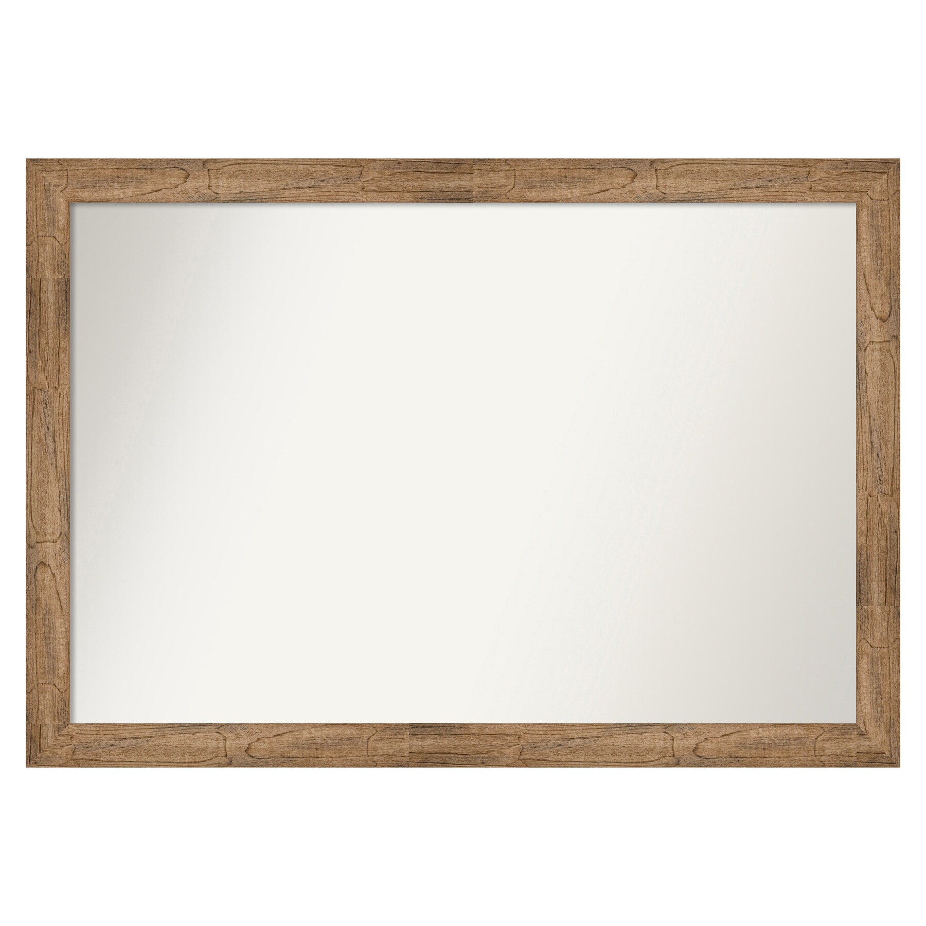 Amanti Art A17007223038 Owl Brown Narrow Frame 39.5-Inches W x 27.5-Inches H Rectangle Owl Brown Narrow Framed Vanity Mirror