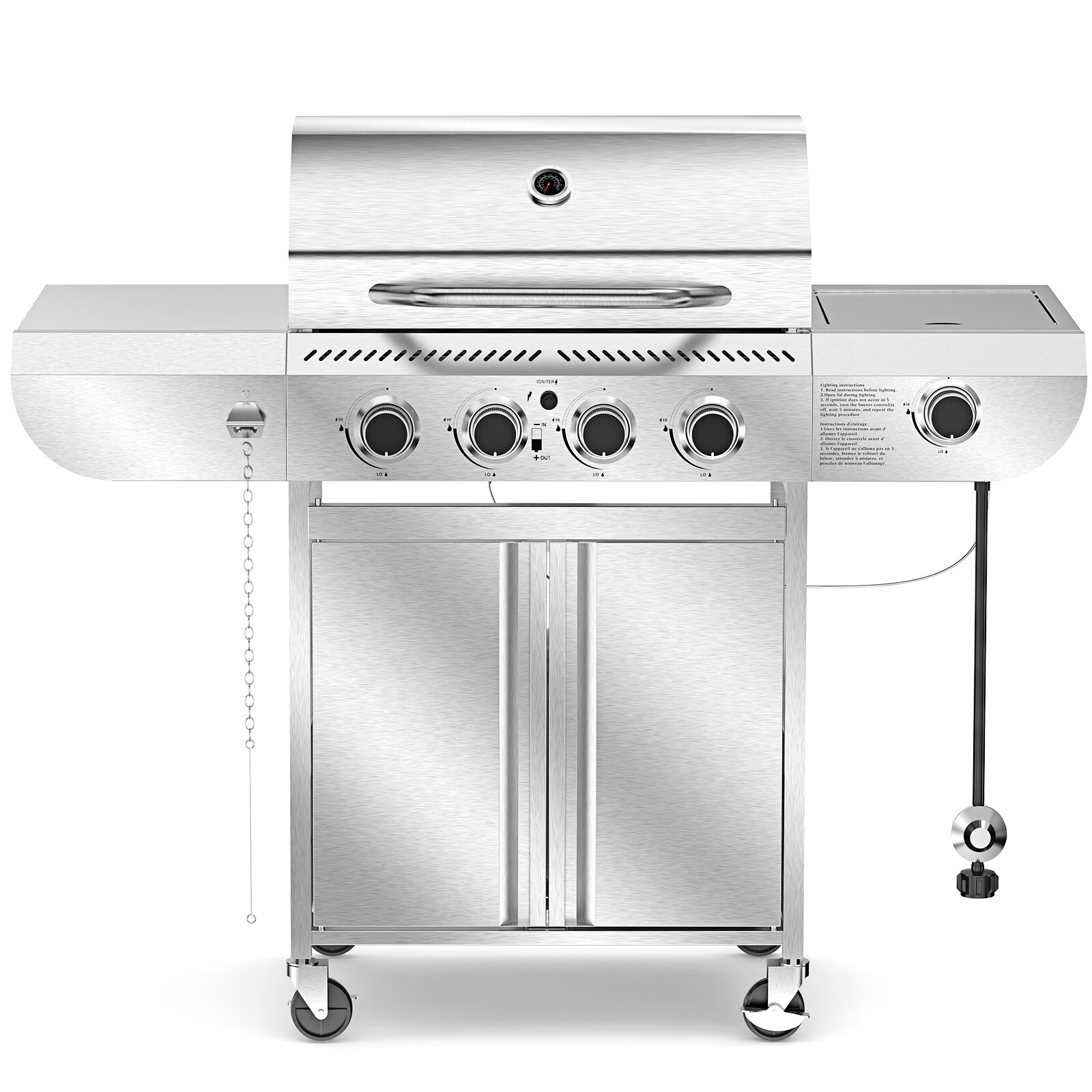 COWSAR LSG01GG41B Gas-Grill - View #9