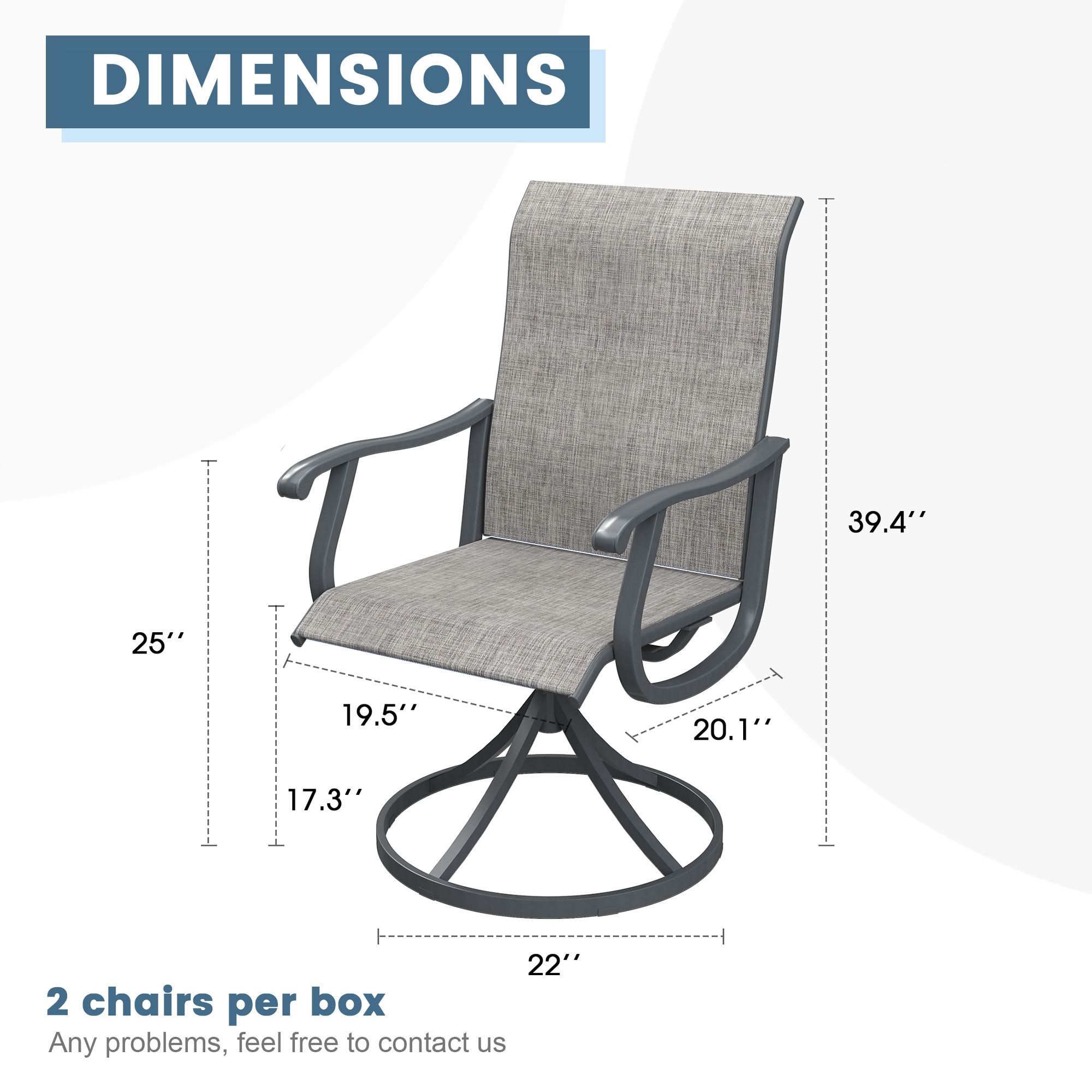 Damerin Z0107F Patio-Chairs - View #3