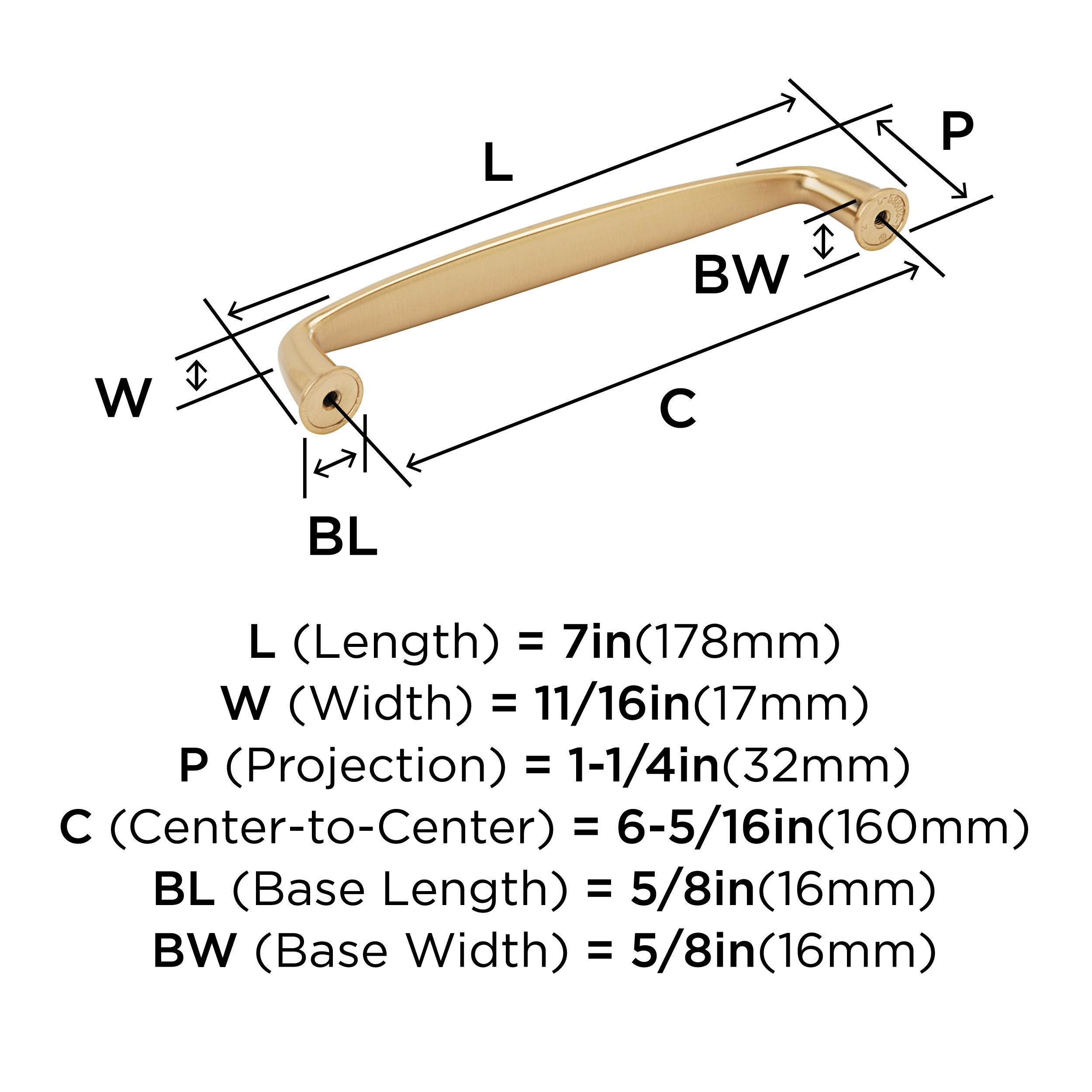 Amerock BP53803CZ Cabinet-Pulls - View #3