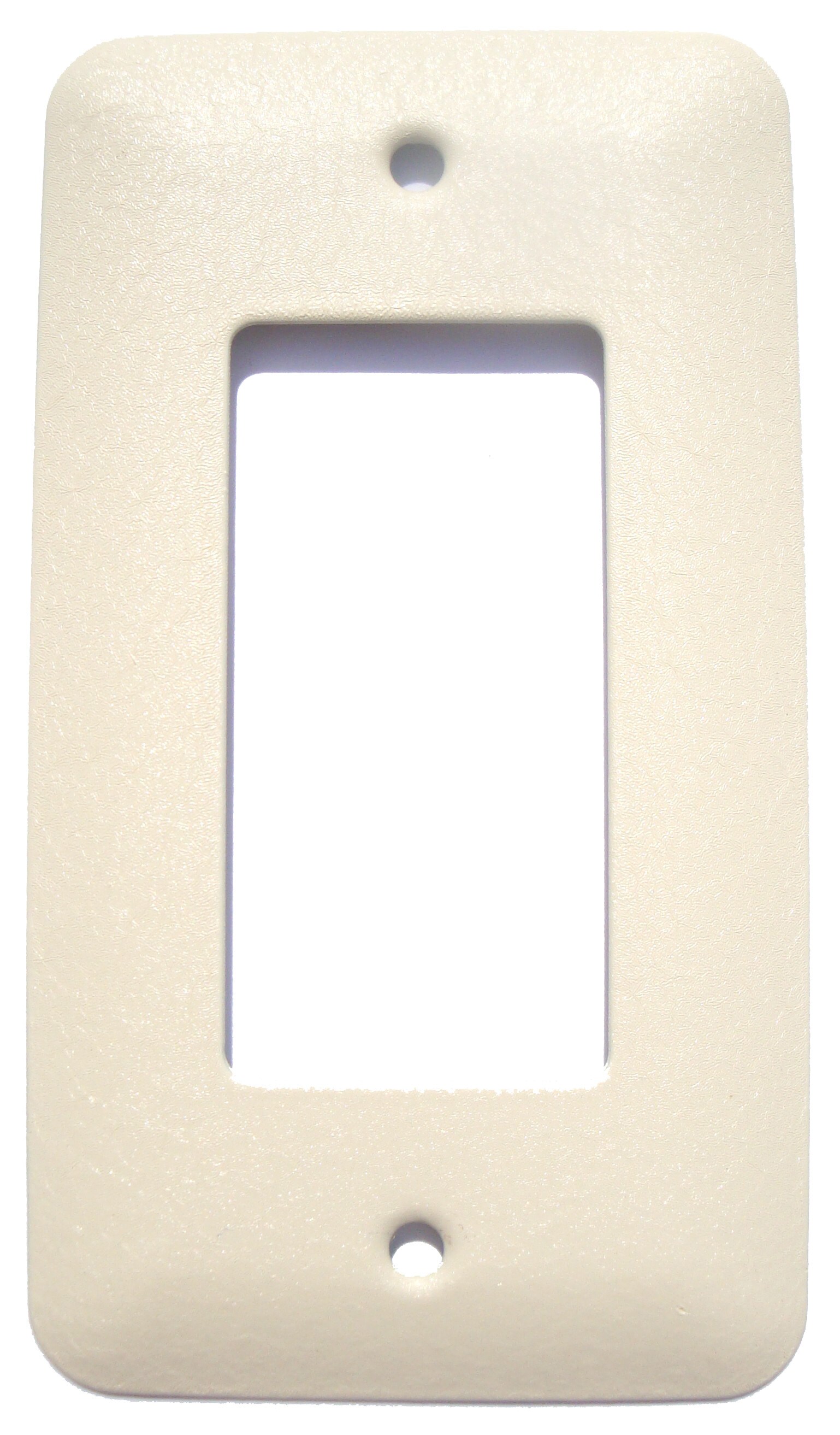 Mulberry 79401 1 -Gang Midsize Size Ivory Metal Indoor Decorator Wall Plate