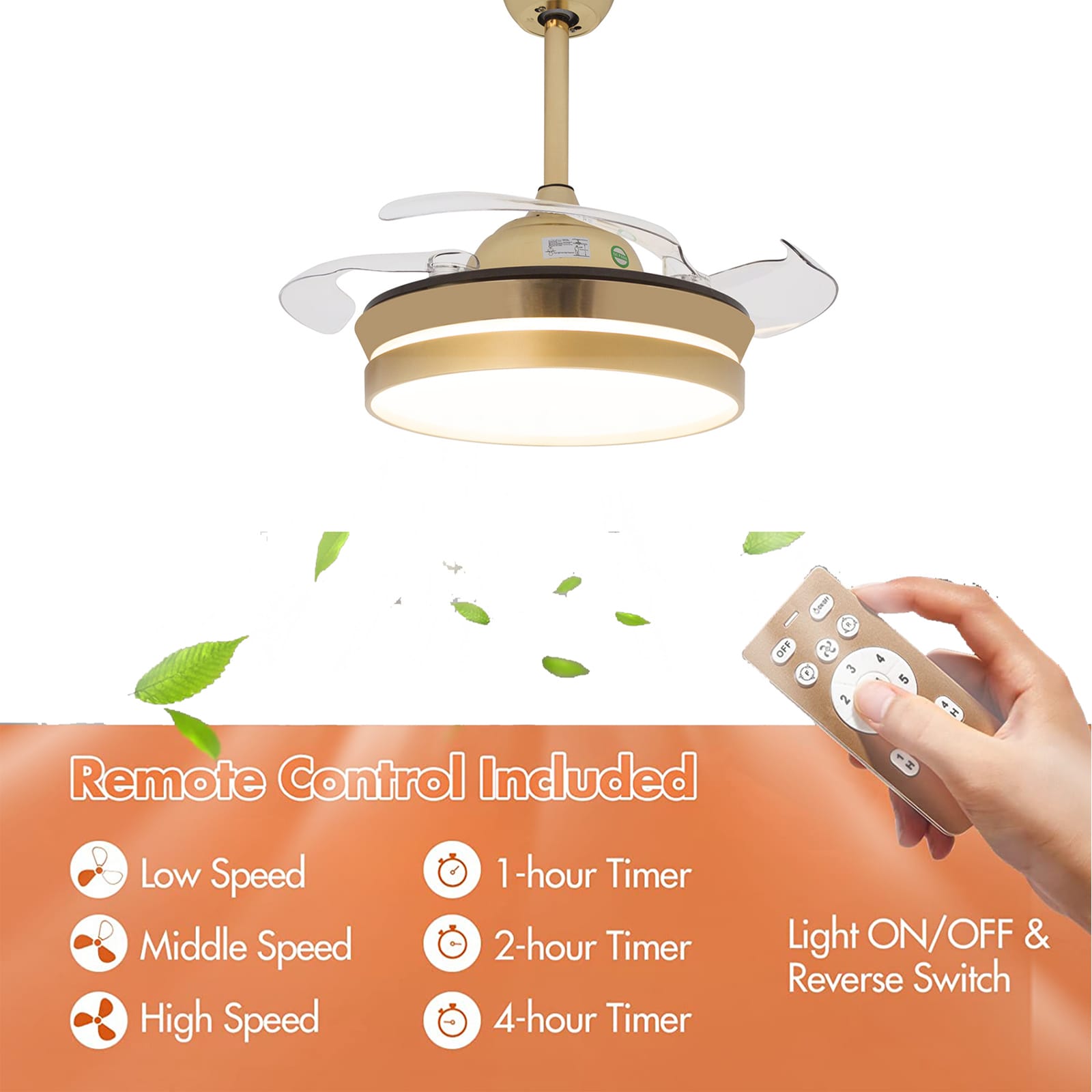 Oukaning JZUCOD8L99HCX Ceiling-Fans - View #3