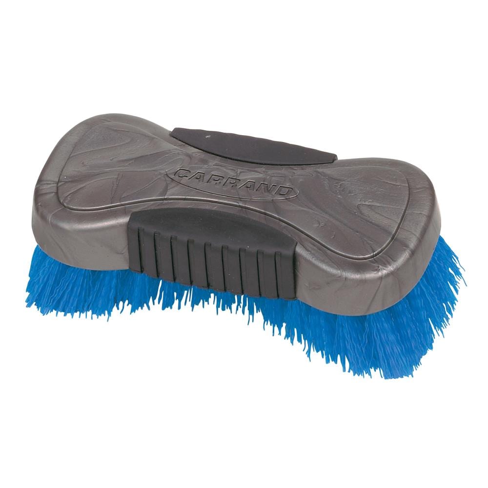Hopkins Plastic Handle Stiff Bristle Wheel Brush for Tires - Contours to  Tire Shape, Side Grips for Extra Scrubbing Power in the Automotive Cleaning  Brushes department at