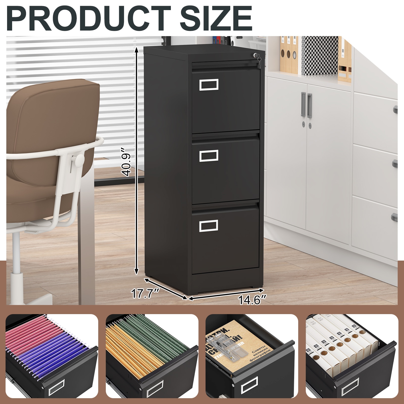 Dexmalle T3625P387219 Filing-Cabinets - View #3