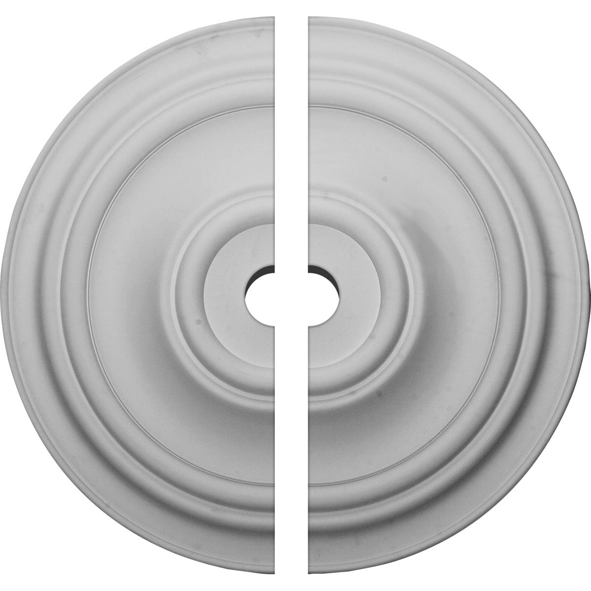 Ekena Millwork CM31TR2-03500 Traditional 31.5-in W x 31.5-in L Traditional Polyurethane Split Ceiling Medallion
