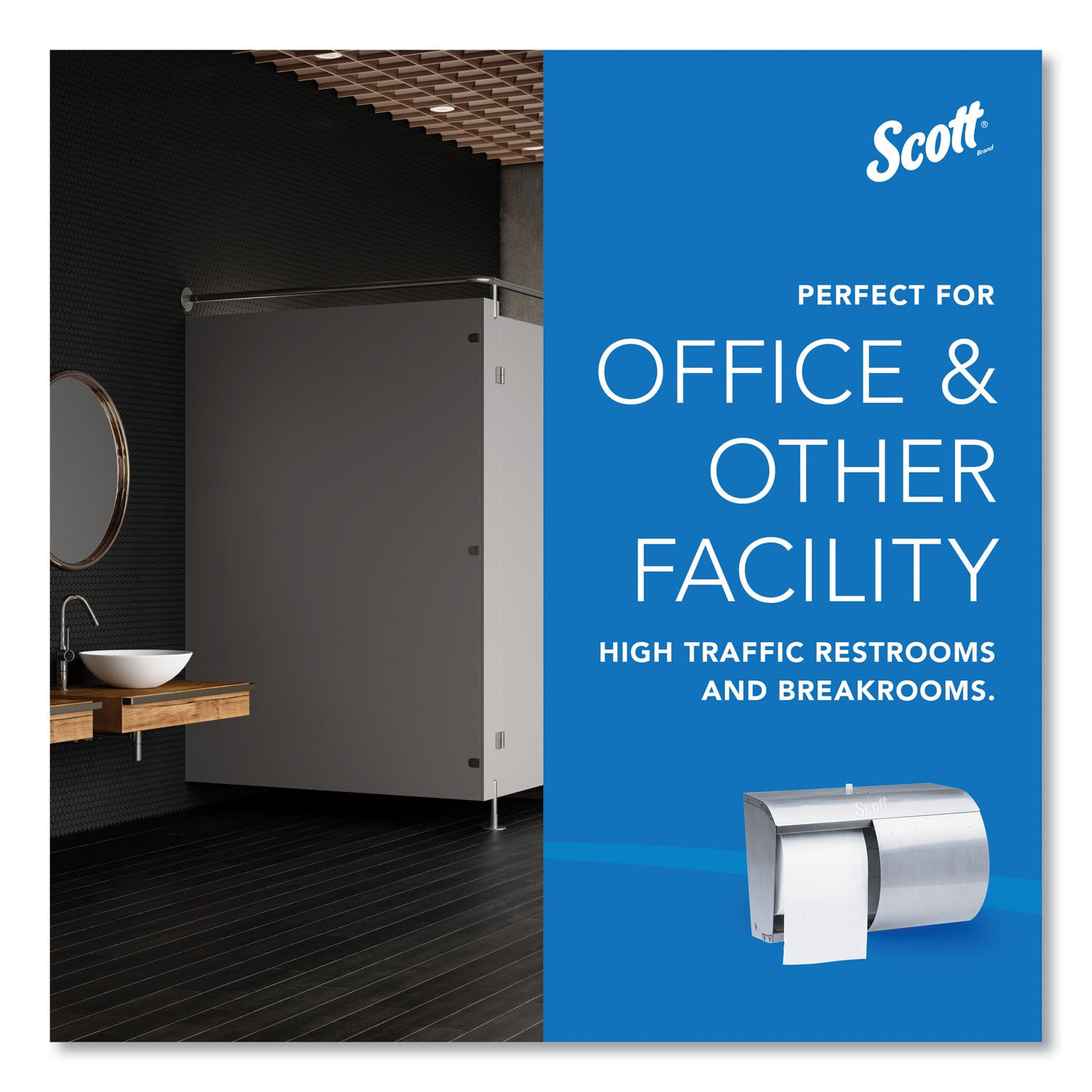 SCOTT 09606 Comm-Toilet-Tissue-Dispensers - View #9