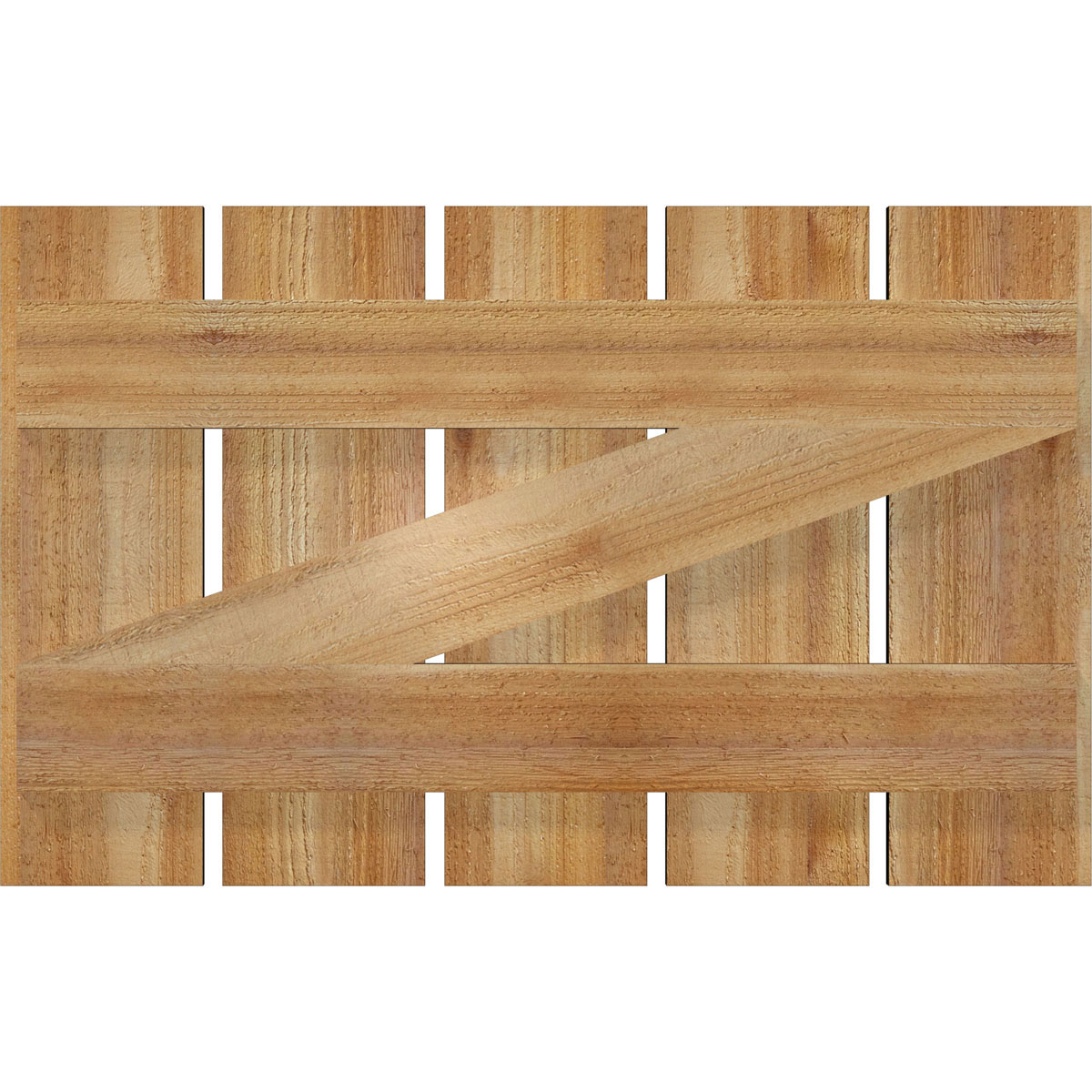 Ekena Millwork RBS06Z29X018RWR Exterior-Shutters - View #5