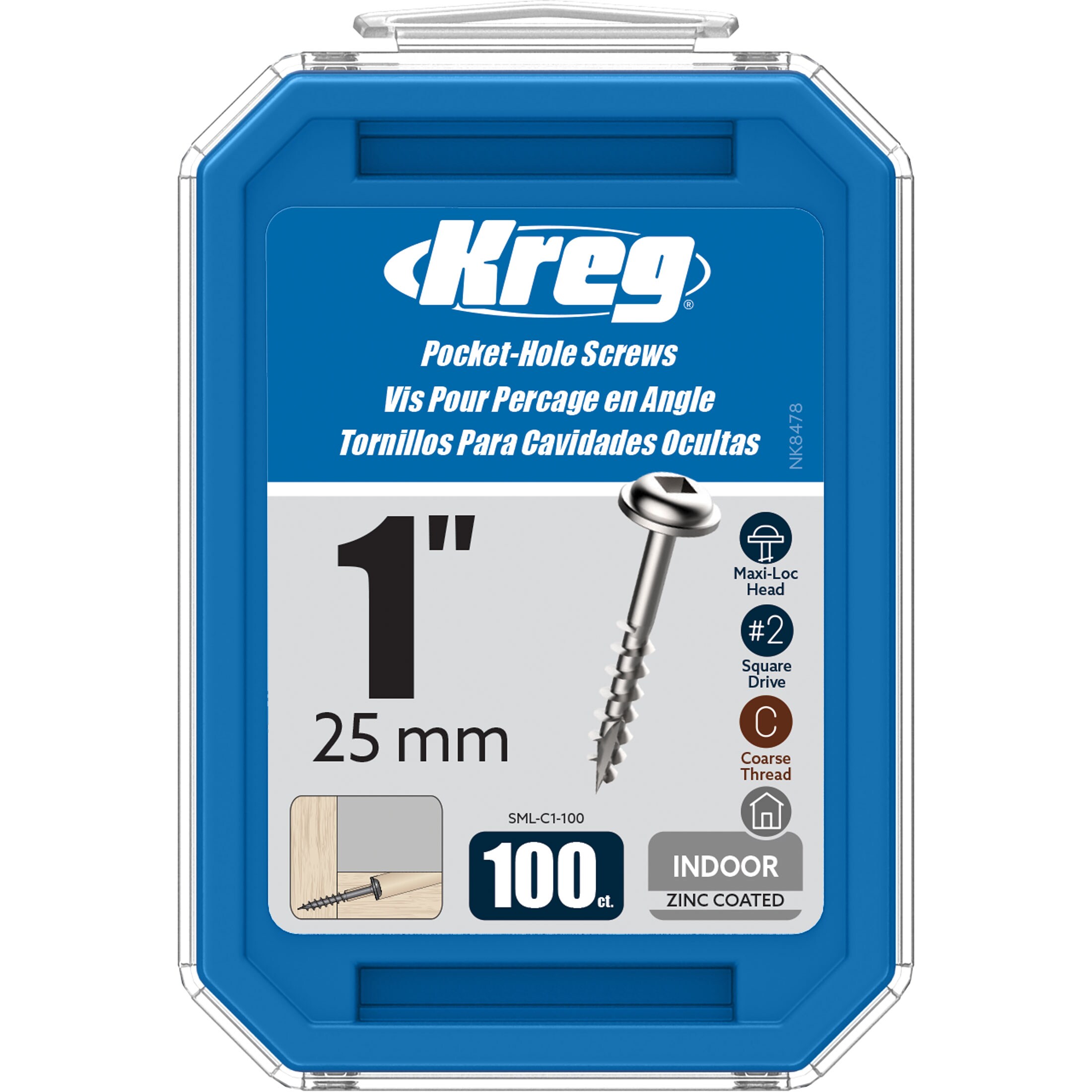 Kreg SML-C1-100 Wood-Screws - View #6