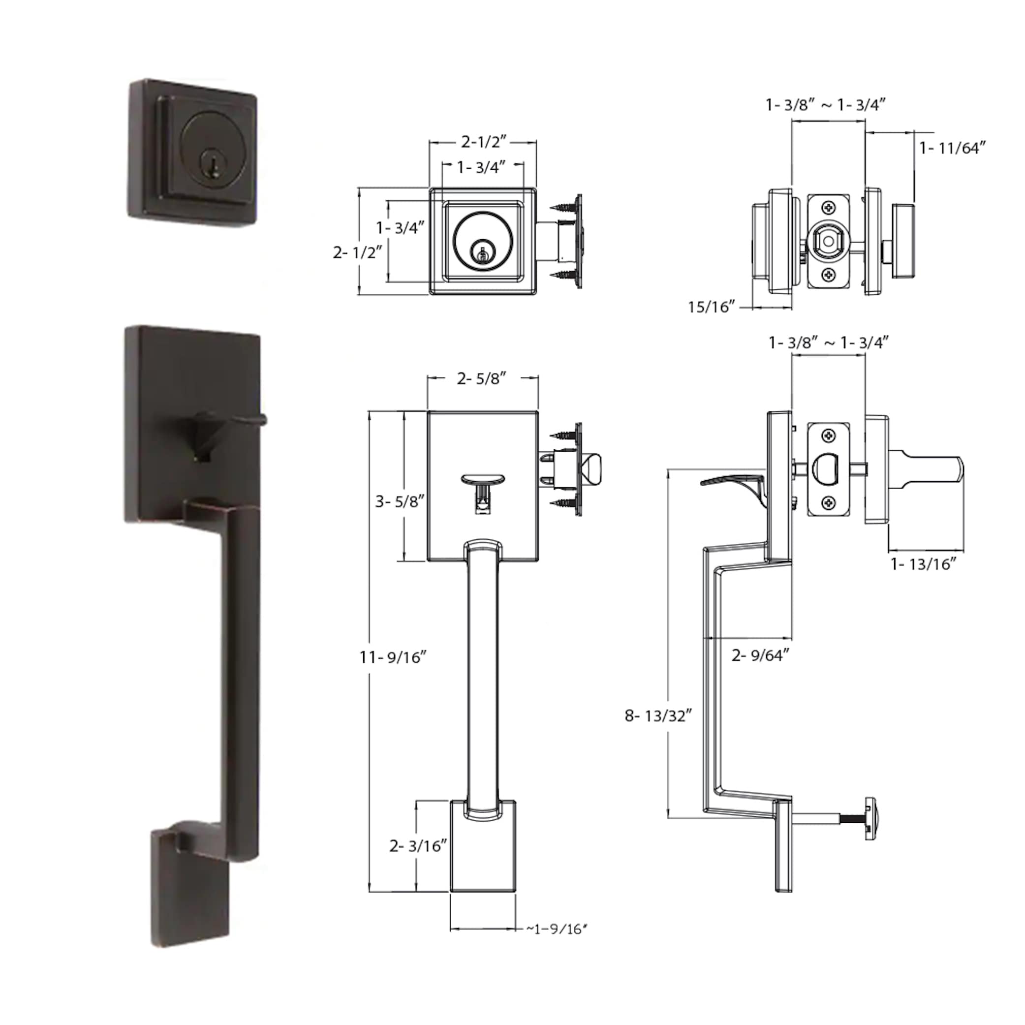 Delaney Hardware D40209 handlesets - View #3