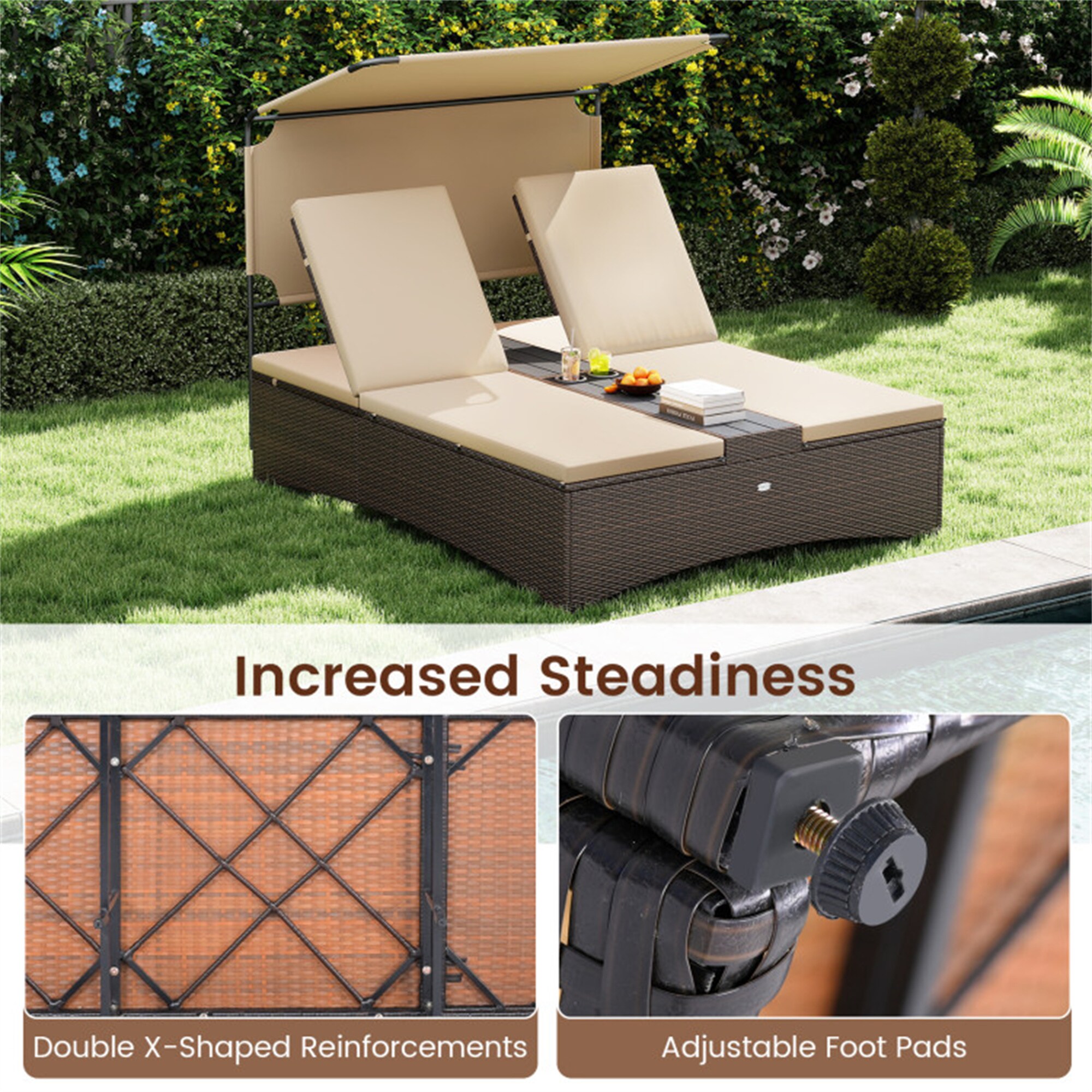 BABOOM BOM-1204AAD-OR Patio-Sofas-Daybeds - View #10