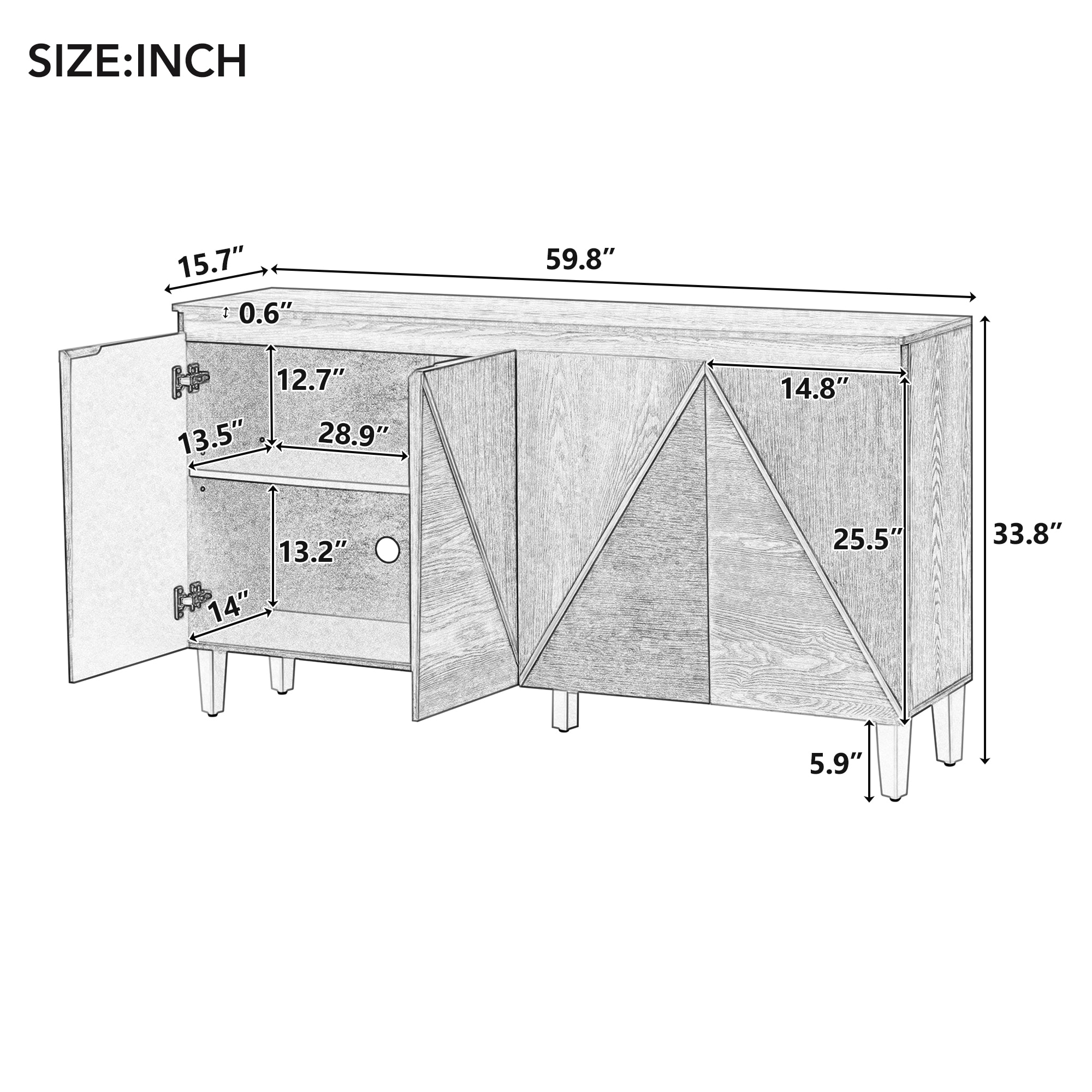 GDFStudio 343999 Cabinets-Kitchen - View #4