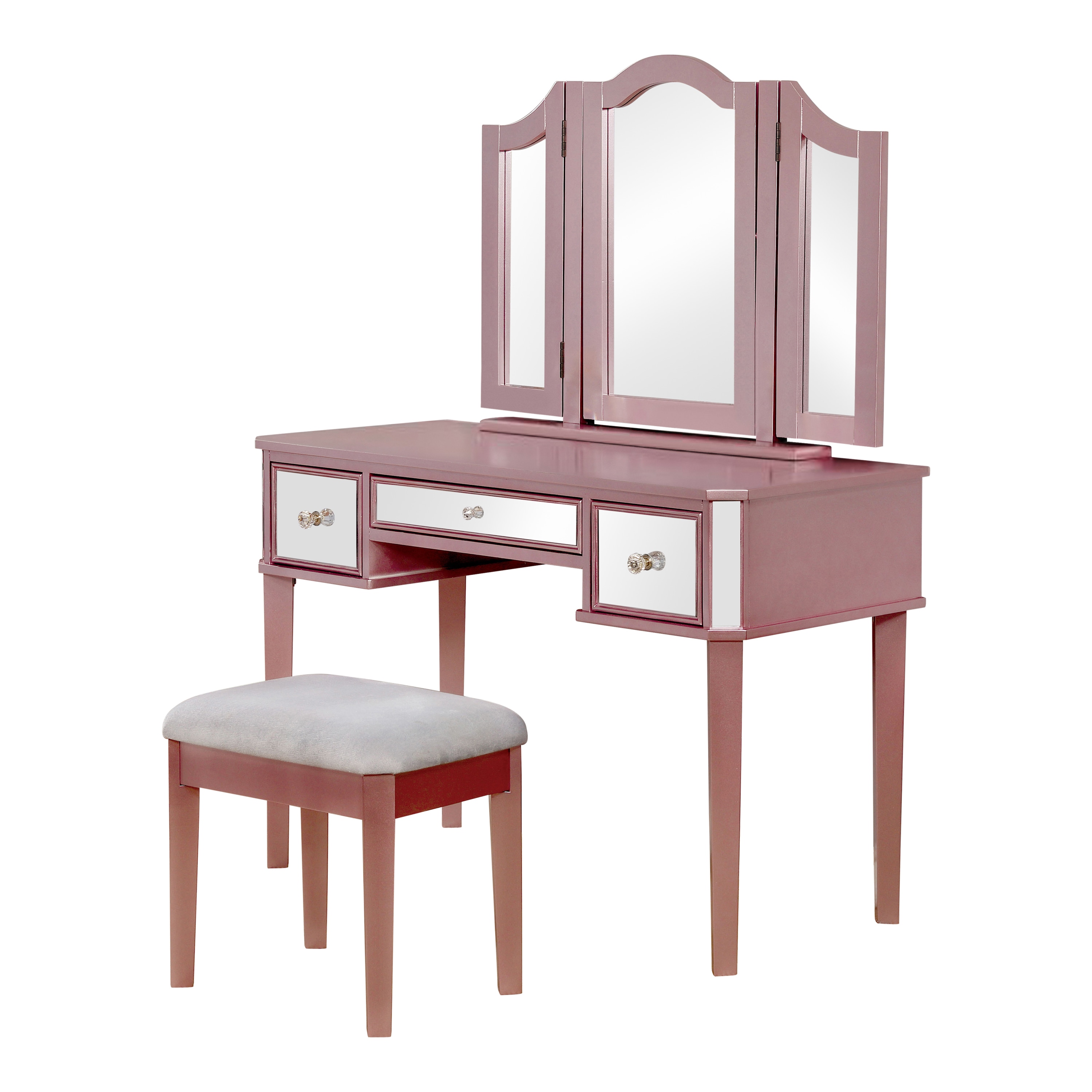 Furniture of America IDF-DK6148RG Bedroom-Vanities - View #2