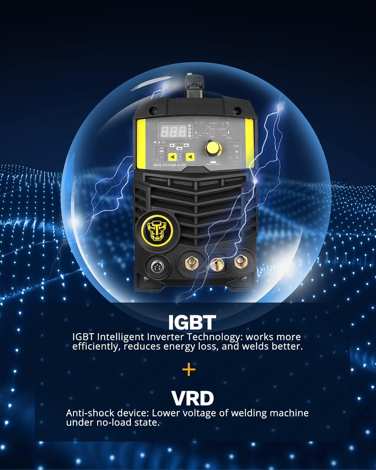 DEKO TIG-250M Engine-Driven-Welder-Generators - View #8