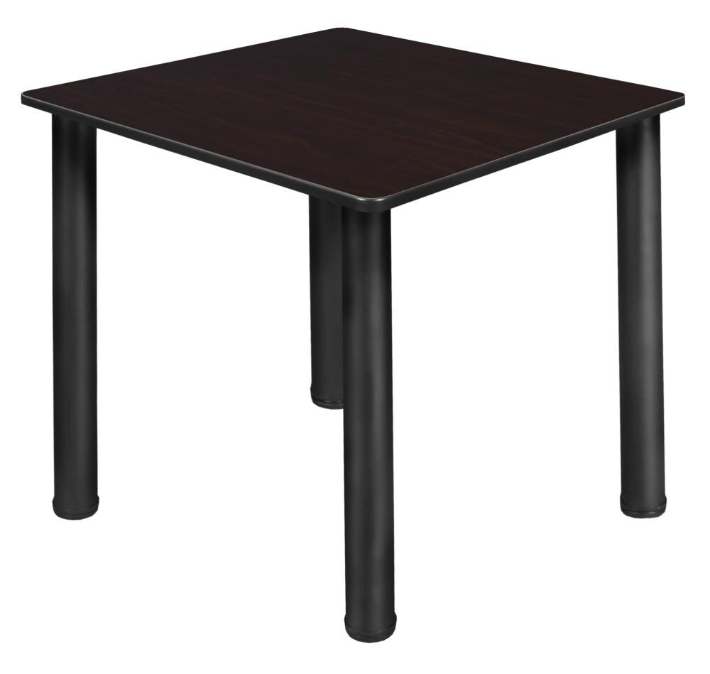 Regency TB303018MWBPBK Breakroom Brown 4-Person Training Table (30-in W x 29-in H)