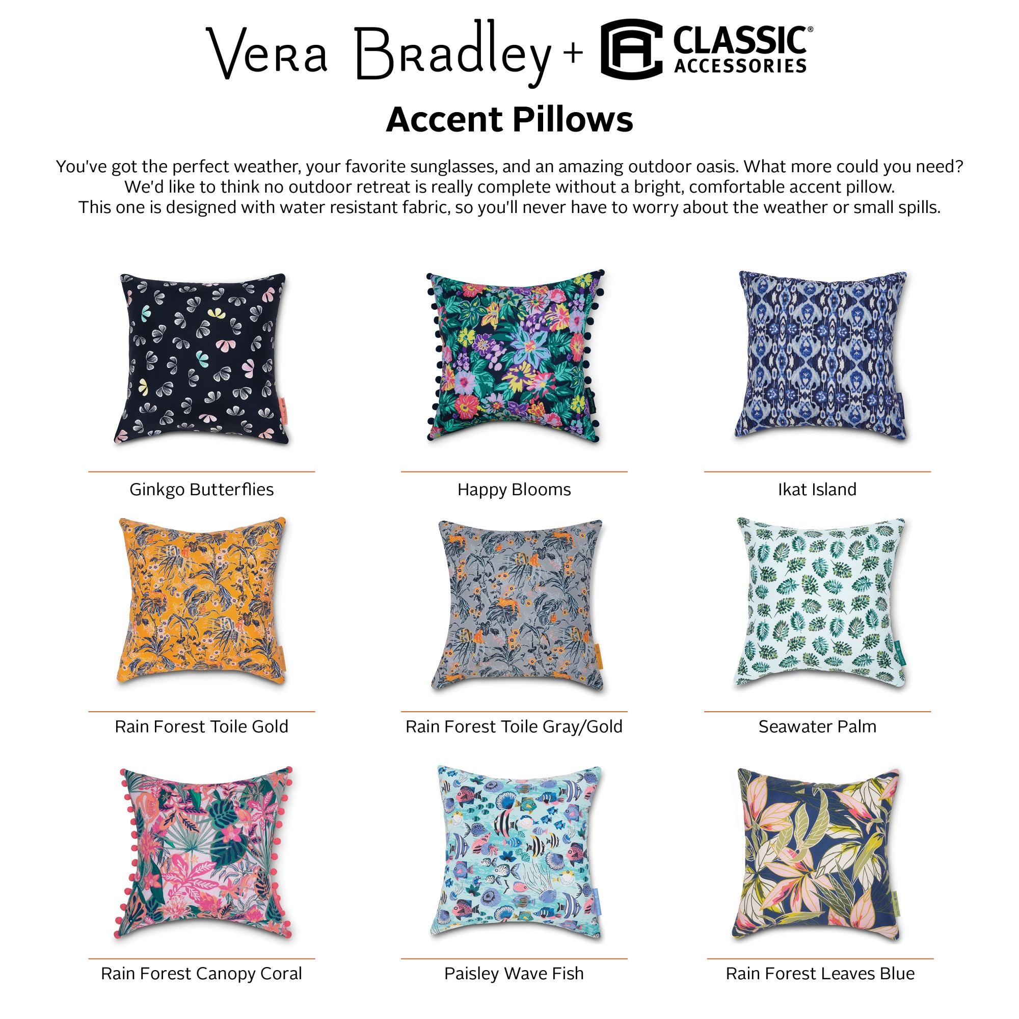Classic Accessories 50-137-011001-PL Outdoor-Accent-Pillows - View #5