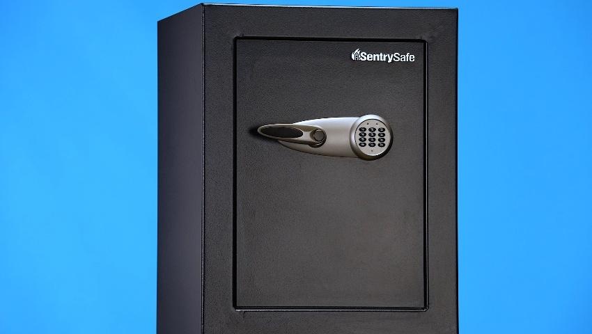 SentrySafe 0.28 cu. ft. Fireproof & Waterproof Safe Box with