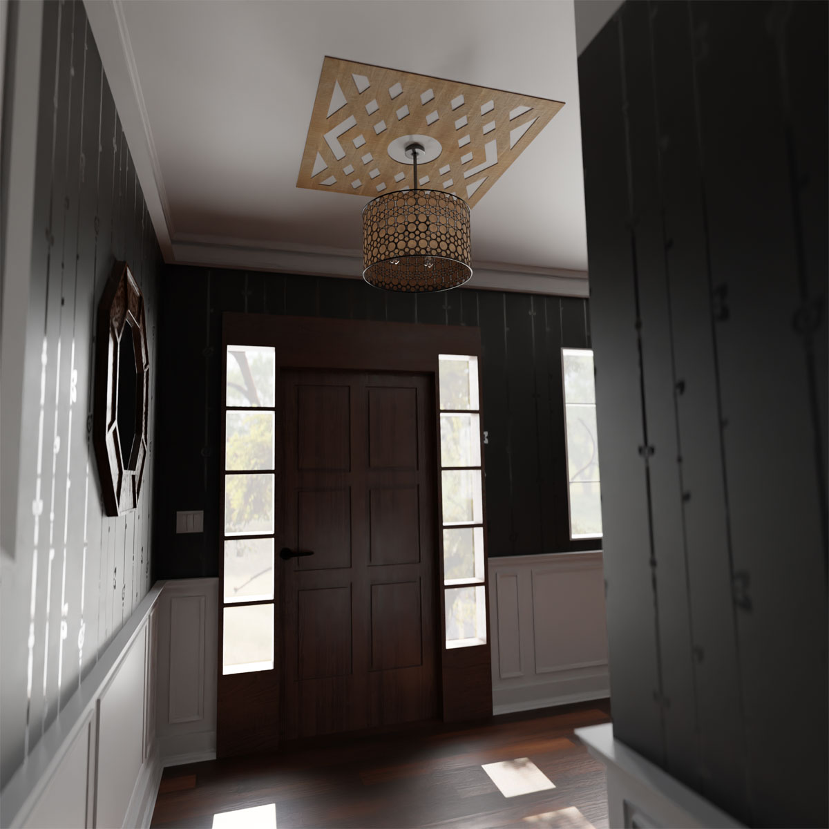 Ekena Millwork CMWP22X22X0250CHHI Ceiling-Medallions - View #5