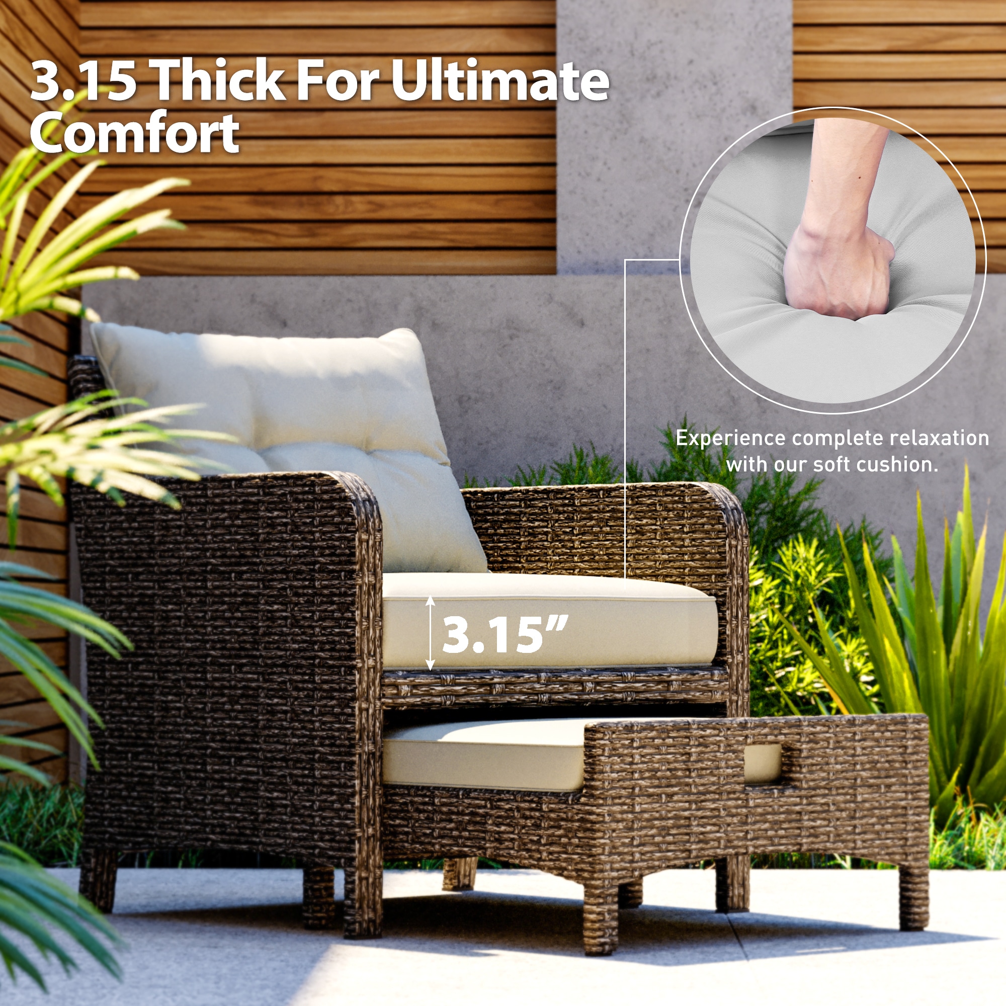PamaPic BT-JDH5-WL1 Patio-Conversation-Sets - View #6