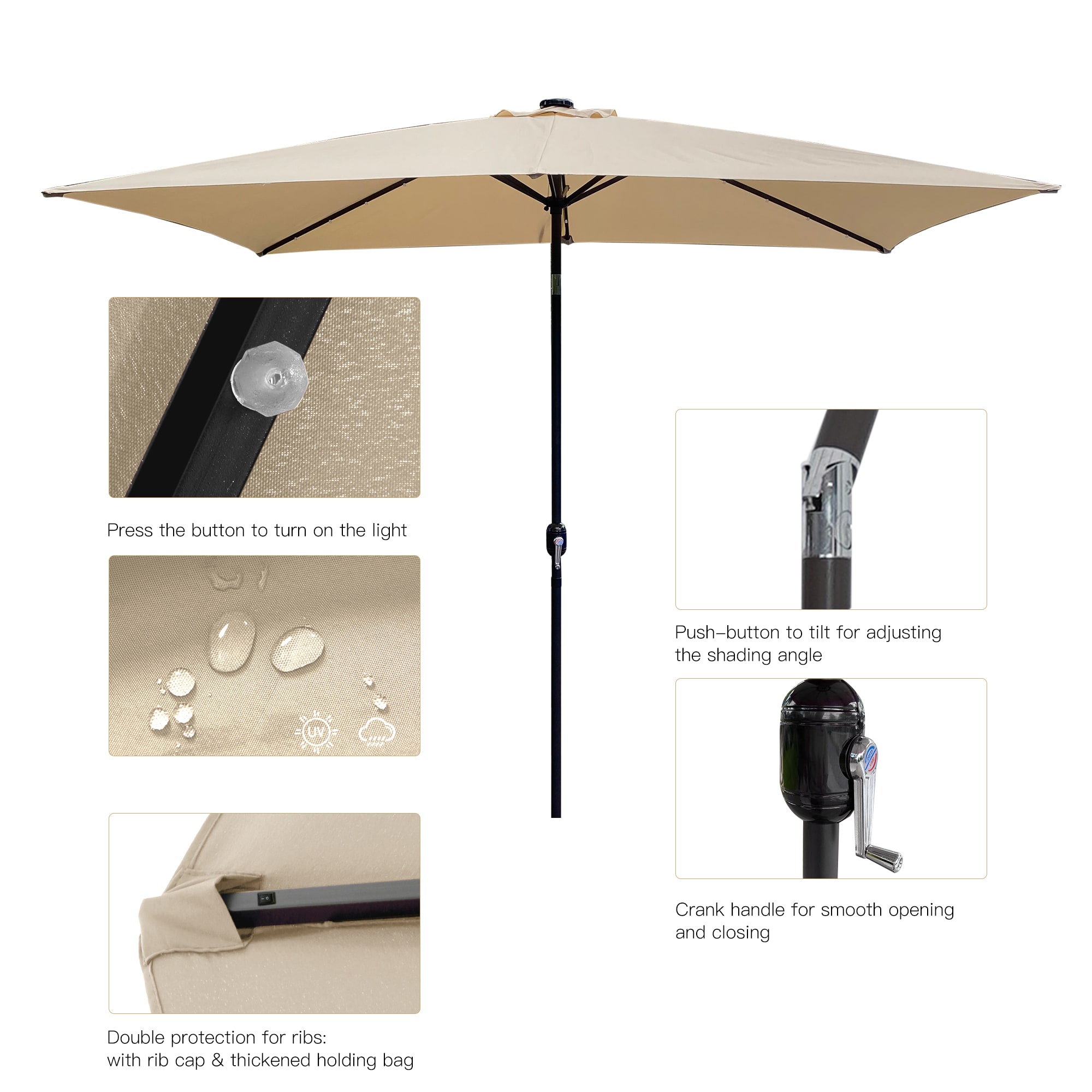 Clihome BYBL-122A39 Umbrellas-2 - View #5