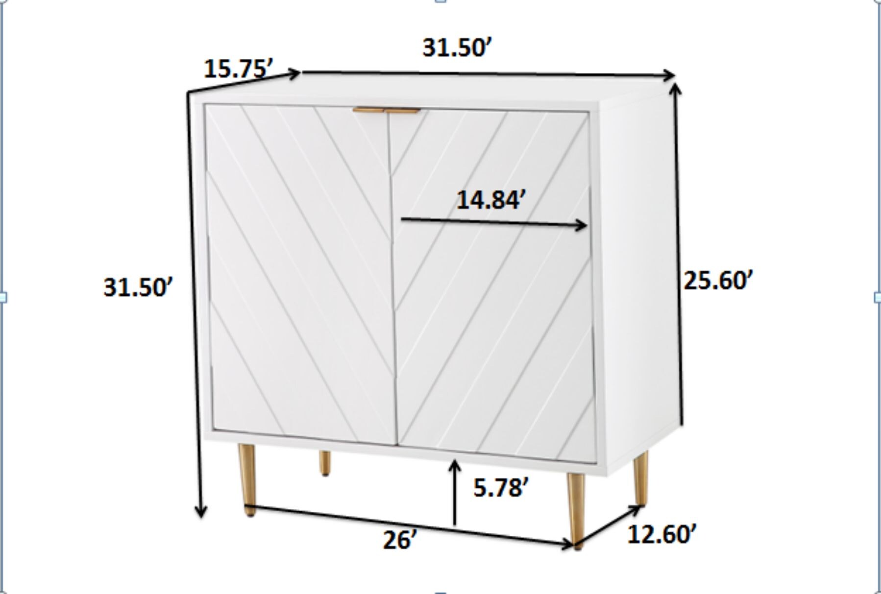 CASAINC WF-W-1472P-WH dressers - View #7