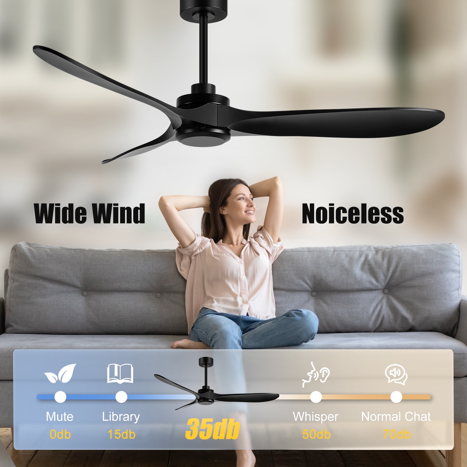 Breezary 24025-GB Ceiling-Fans - View #9