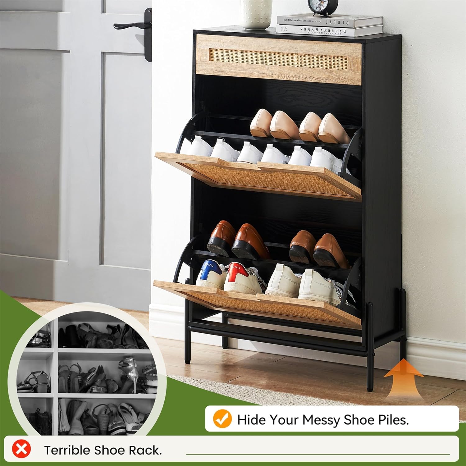 Qeetex LHF-DYQ-PHO-0Y1U4BUR Shoe-Racks - View #7
