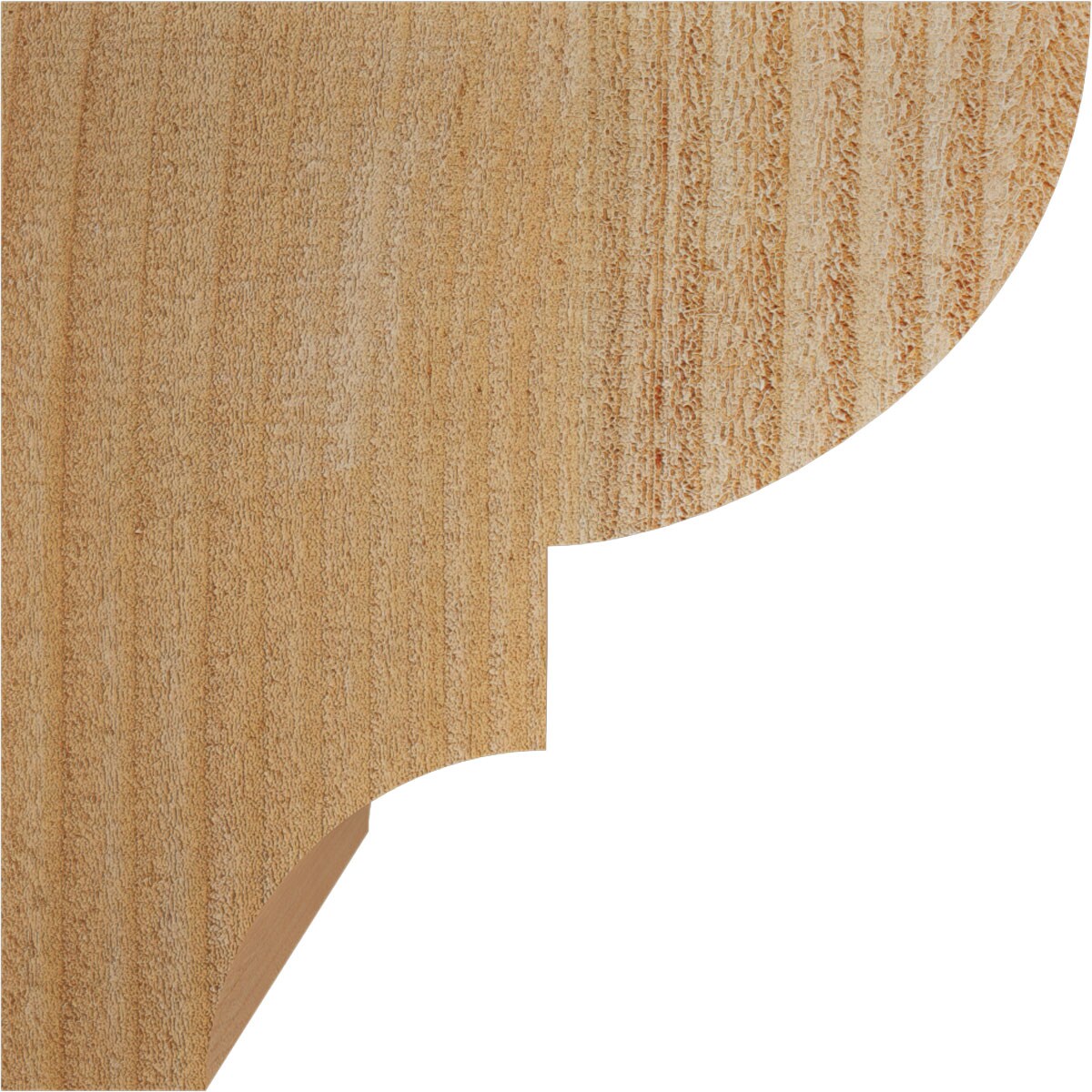 Ekena Millwork COR06X08X08RID00RDF corbels - View #3