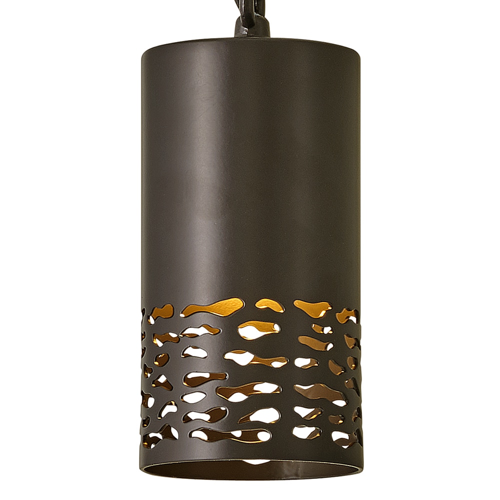 Bronze Aluminum LED Indoor/Outdoor Pendant Light