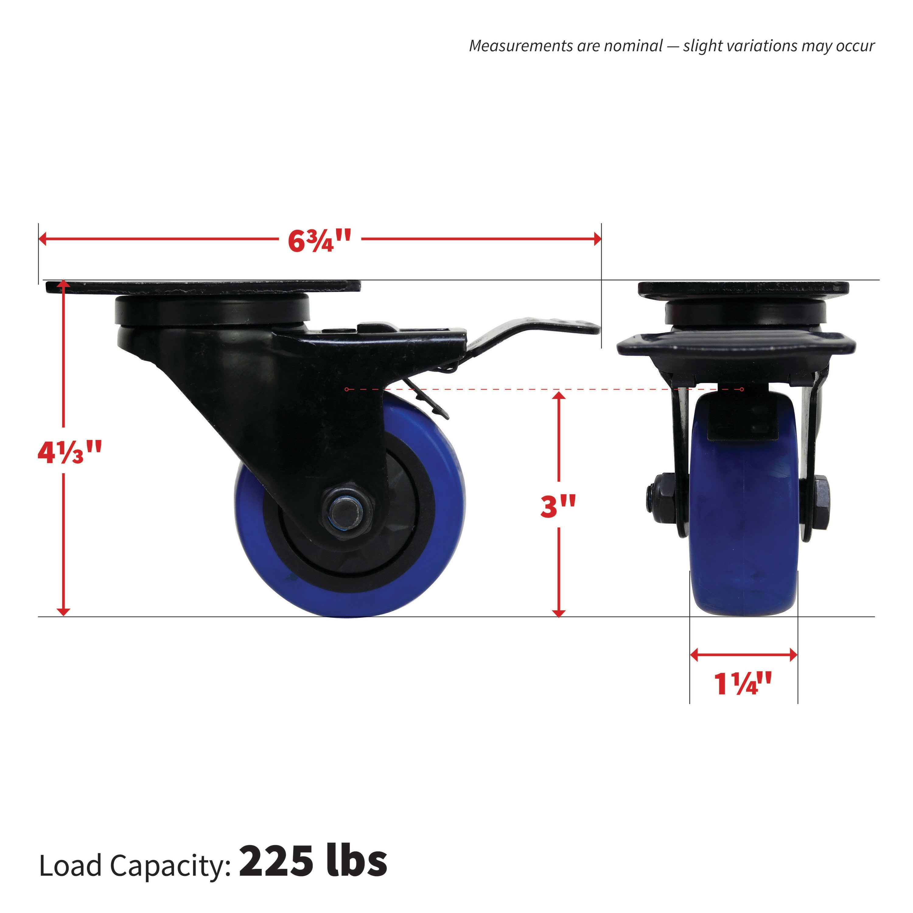 Shepherd Hardware 3661LW casters - View #10
