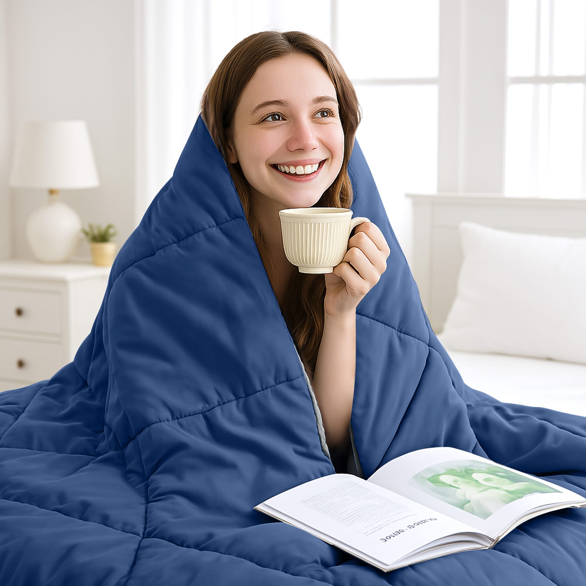 VOUA SAF-165ZSHXB-NVCK Comforters-And-Bedspreads - View #3
