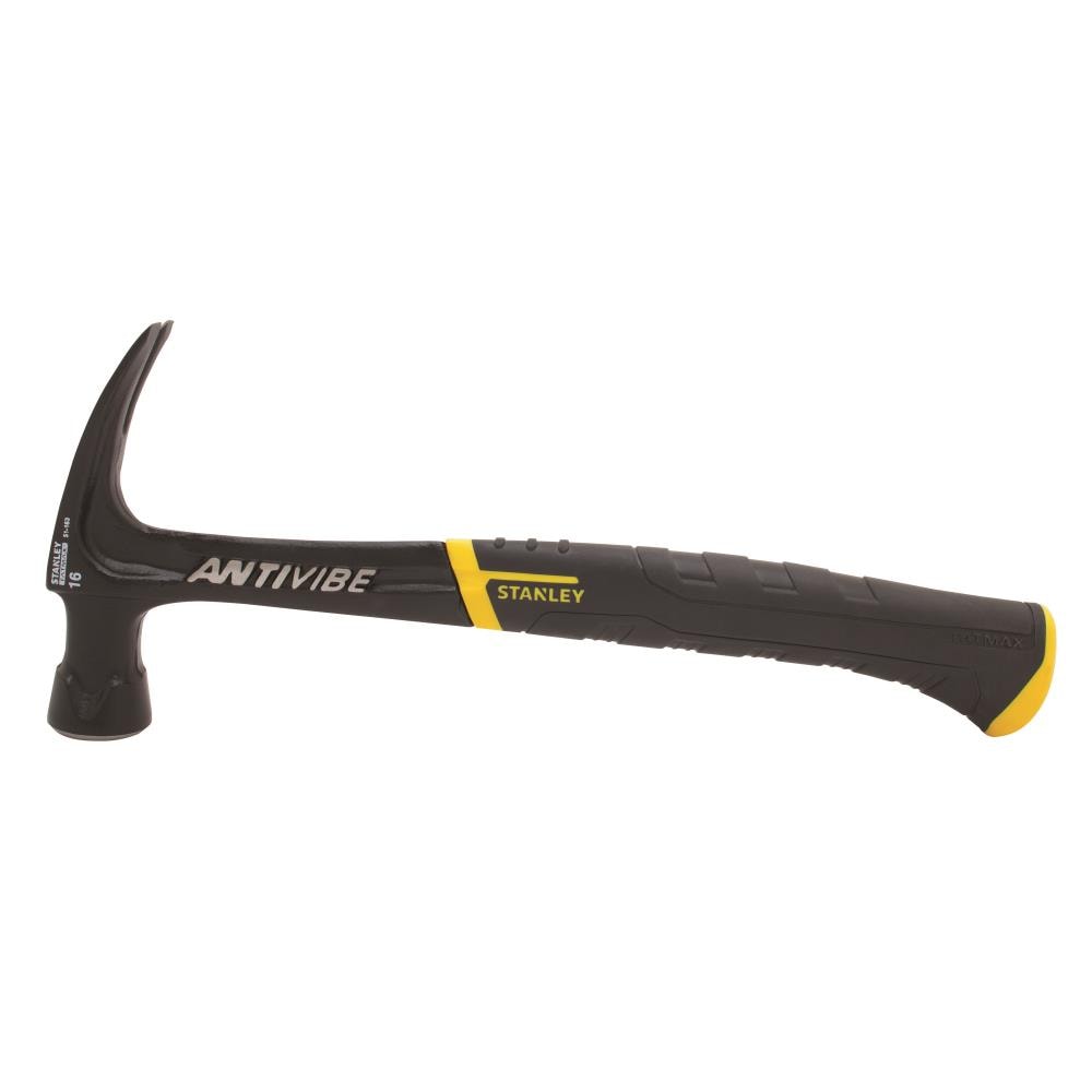 Stanley 16-oz Smooth Face Steel Head Steel Rip Claw Hammer in the ...