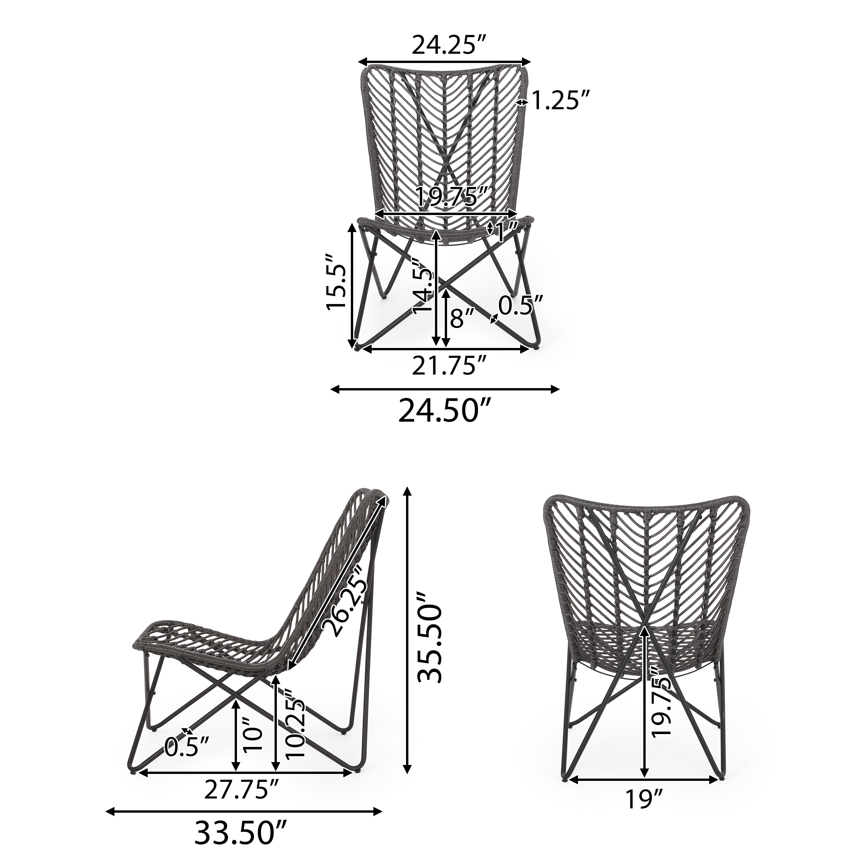 Christopher Knight Home 317578 Patio-Chairs - View #8