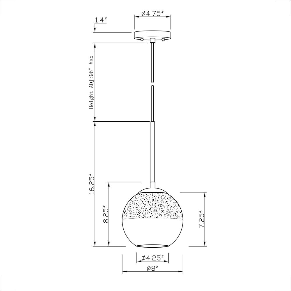 Forte Lighting 2757-01-12 Pendant-Lights - View #3