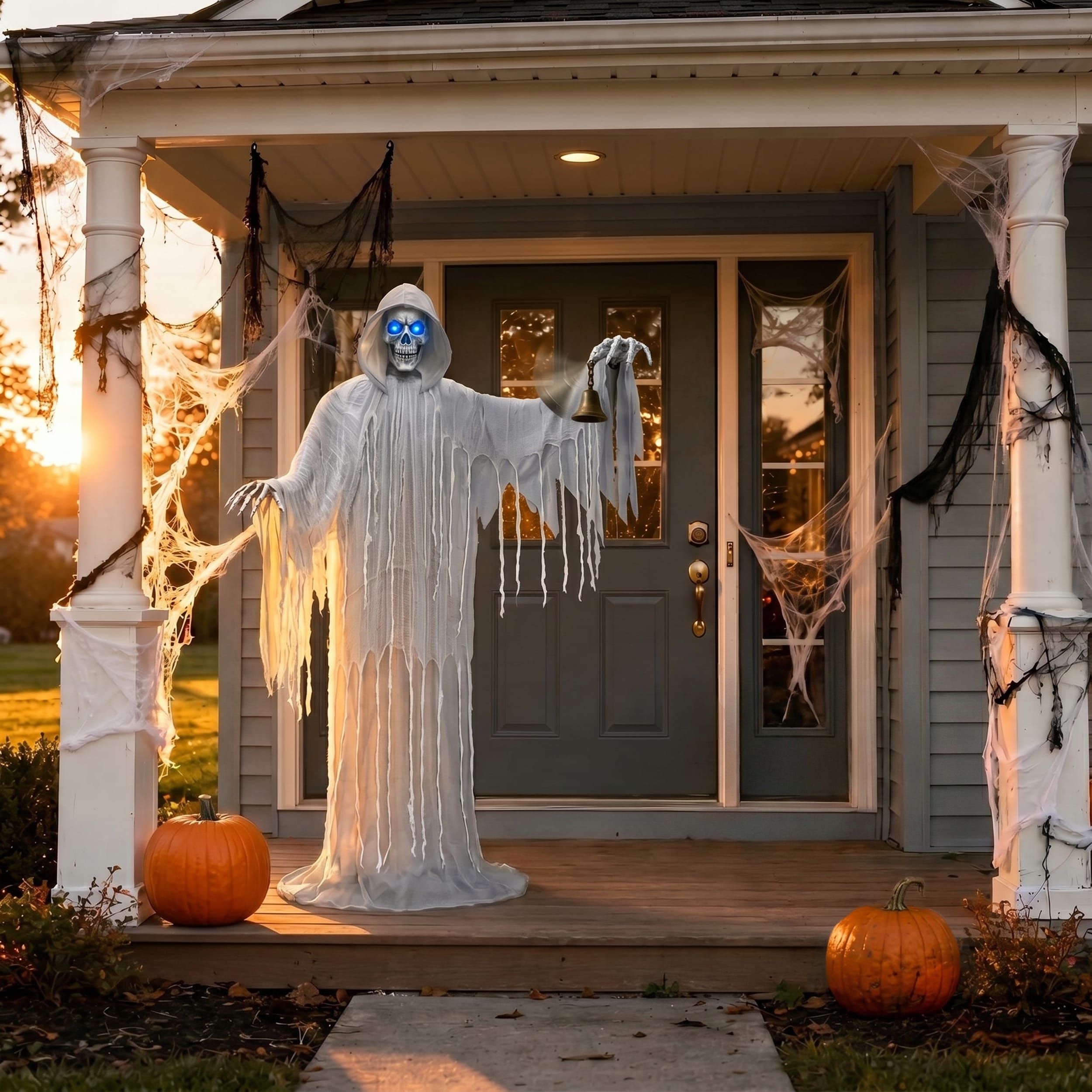 Haunted Living 6-ft Nightmare Specter Motion Activated Lighted