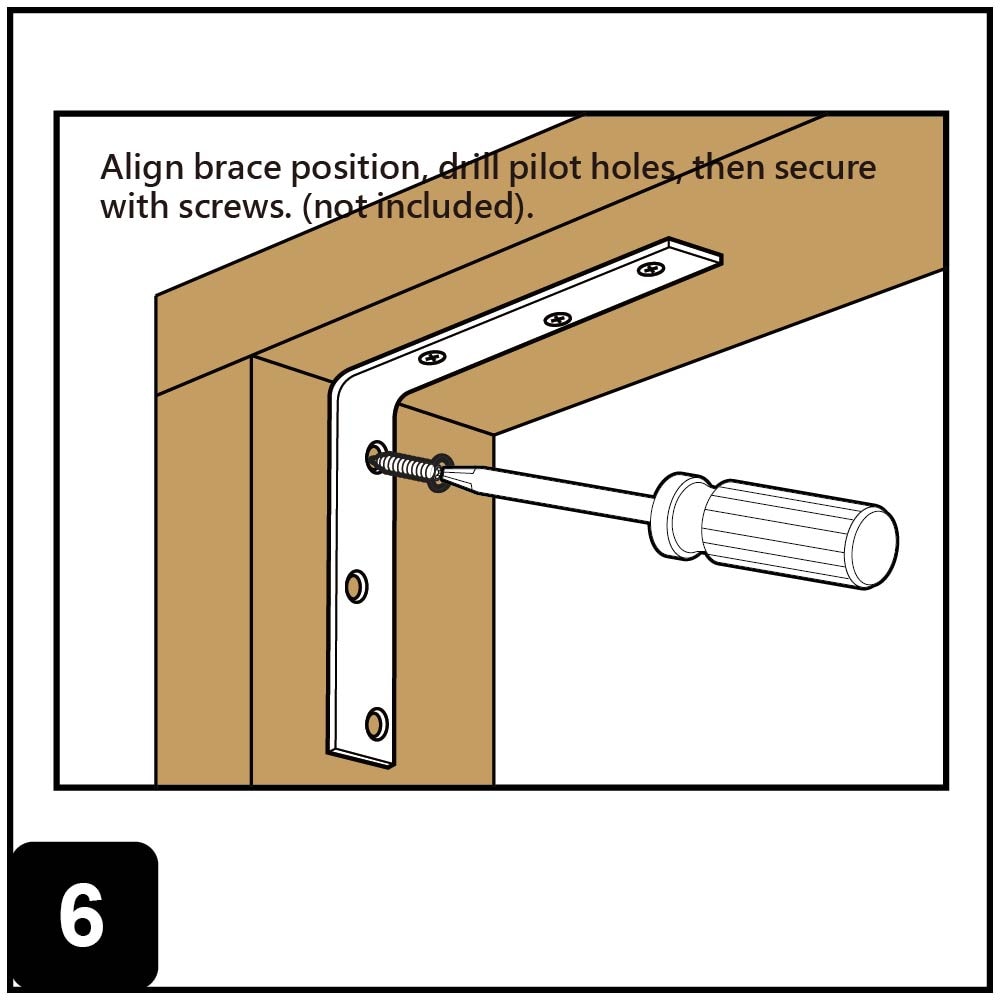 RELIABILT 22508ZCLLG Mending-Plates-Brackets-Braces - View #6