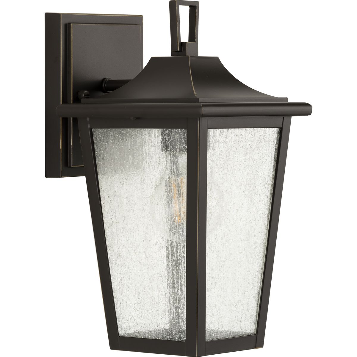 Progress Lighting P560307-020 Padgett 1 -Light 11.25-in H Antique Bronze Hardwired Outdoor Wall Light