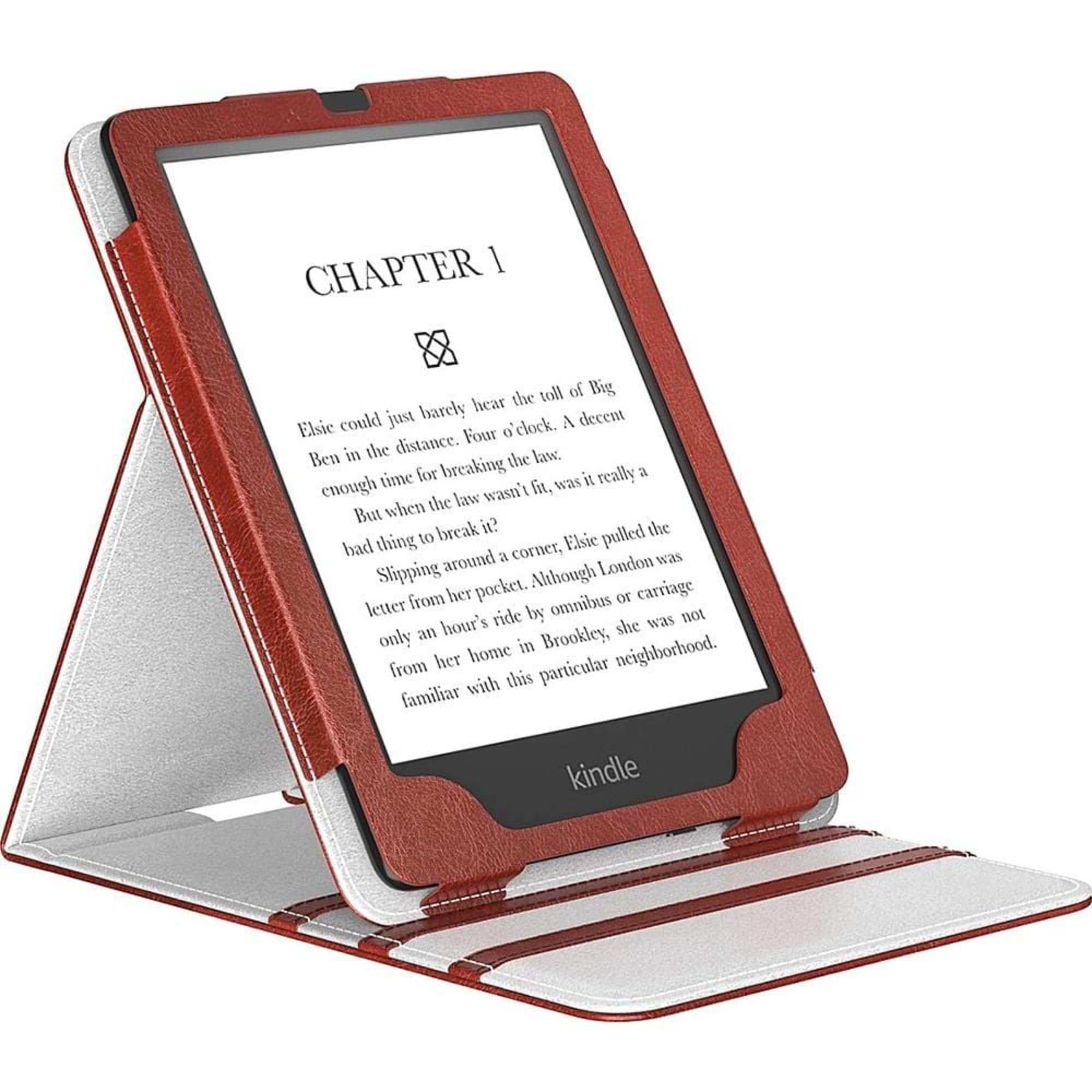 SAHARA  - Indy Series Case for Amazon Kindle Paperwhite (11th Gen 2021-2022) - Brown
