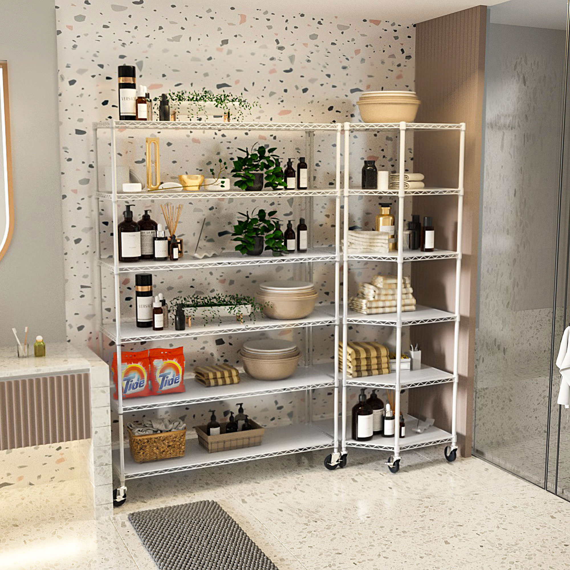 Kahomvis LIKE-QPS4-005 Free-Standing-Shelving - View #3