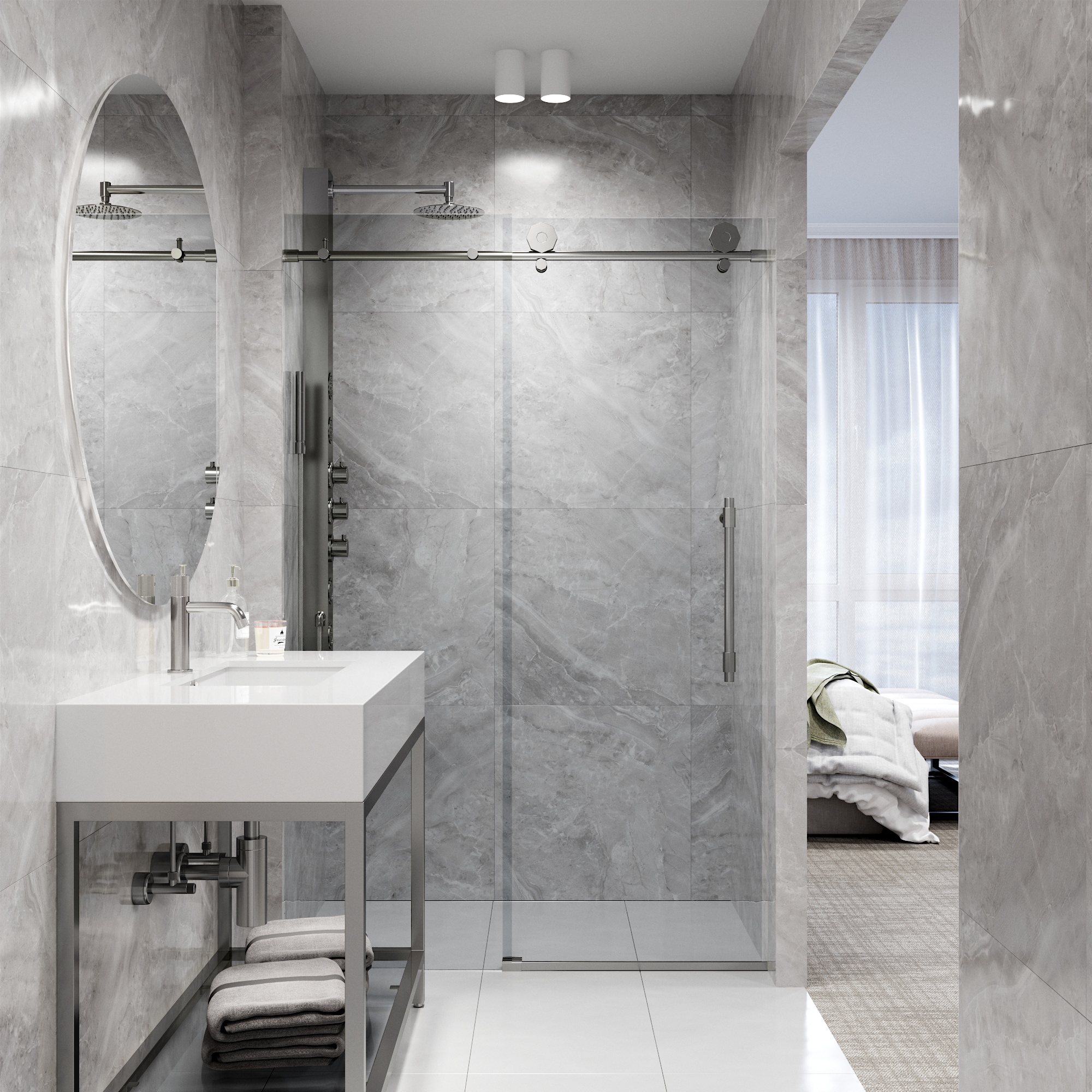 VIGO VG6022STCL7276 Shower-Doors - View #6