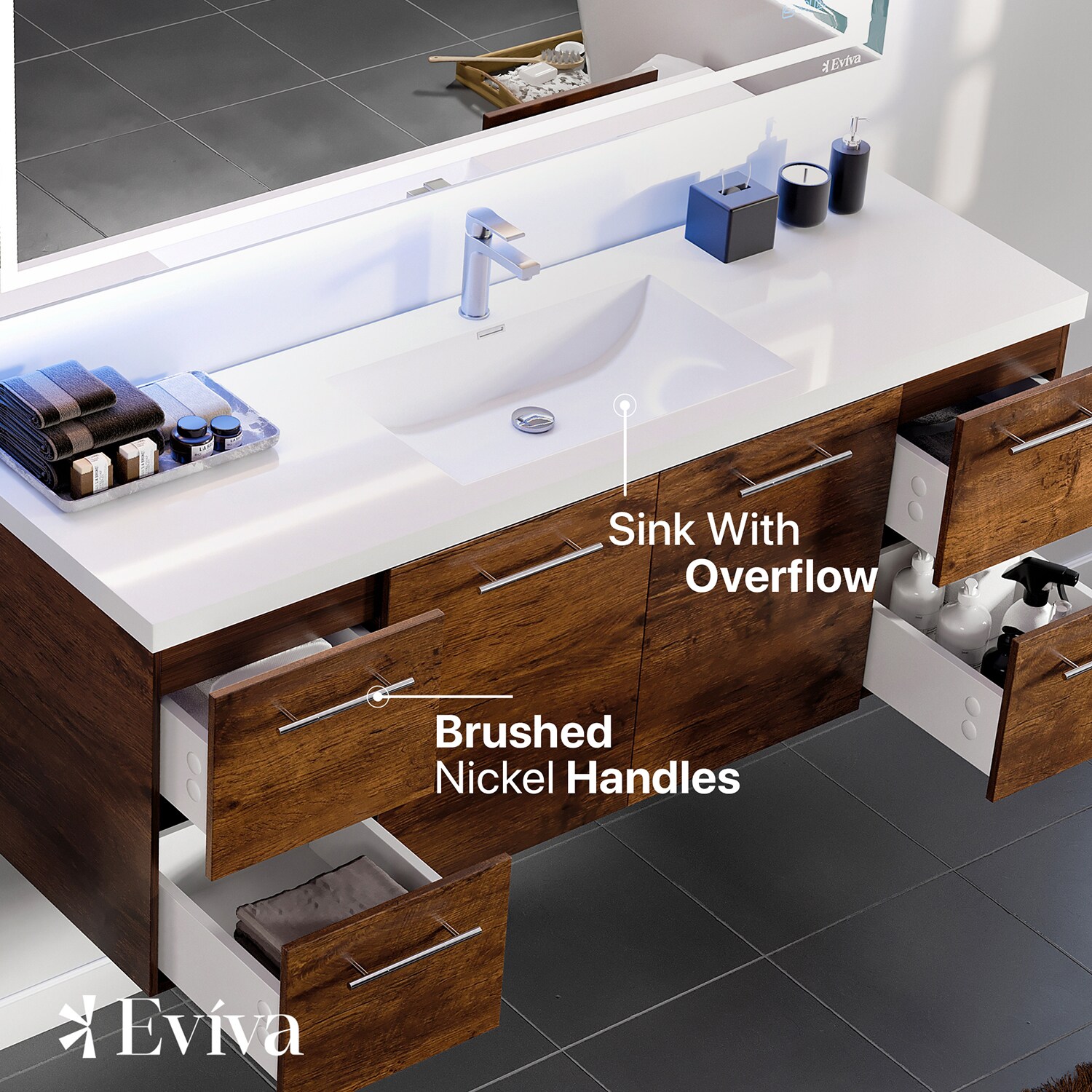 Eviva EVVN402-60RSWD Bath-Vanity-Combo - View #4