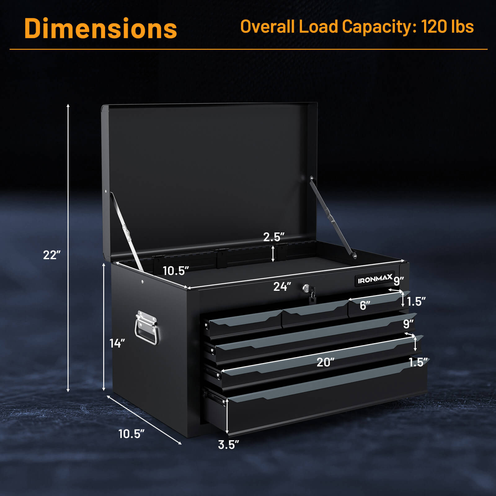 Costway CSHY002625 Tool-Boxes - View #2
