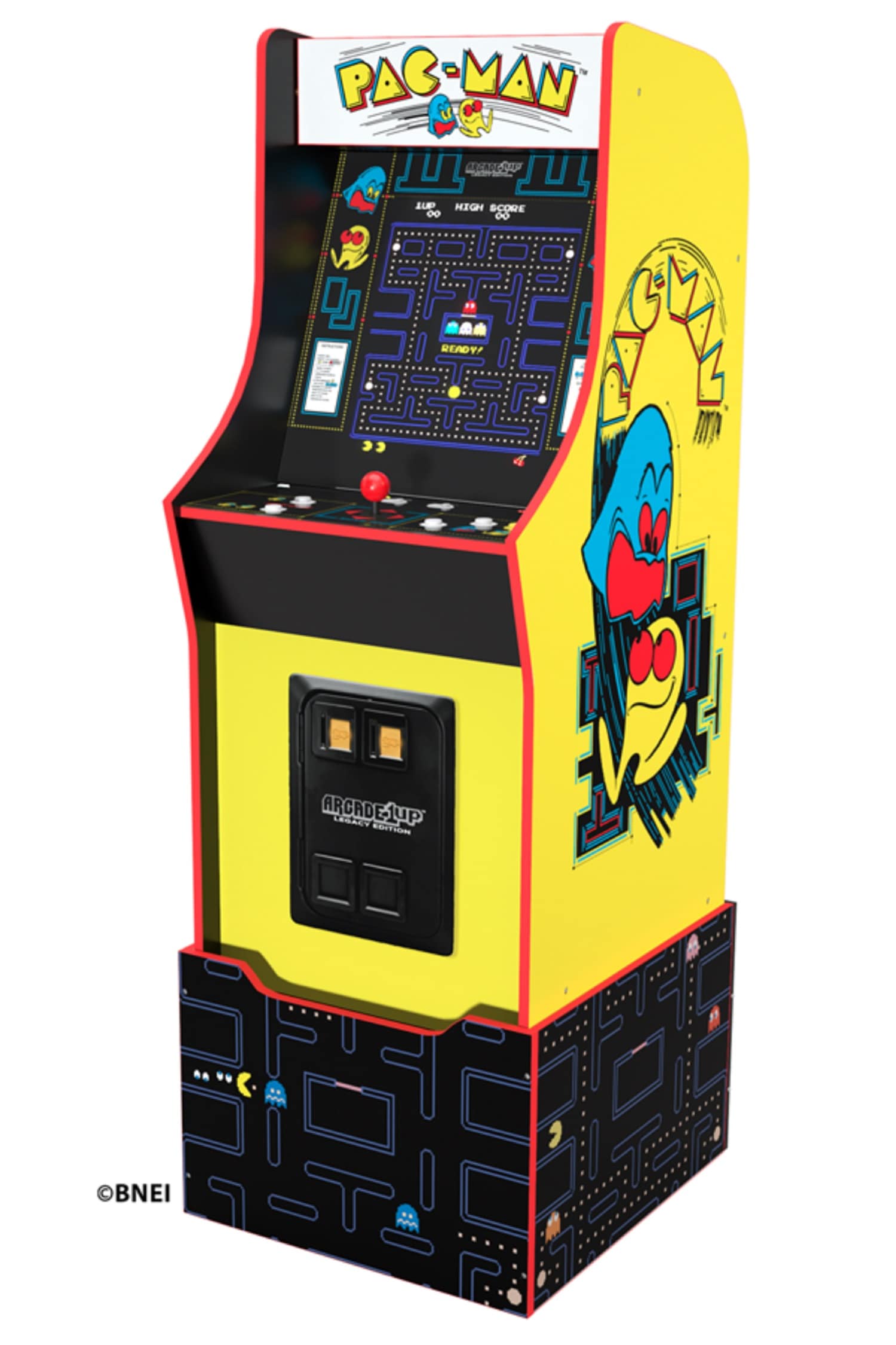 Arcade1Up Arcade1 Pacman Black Arcade Cabinet at Lowes.com