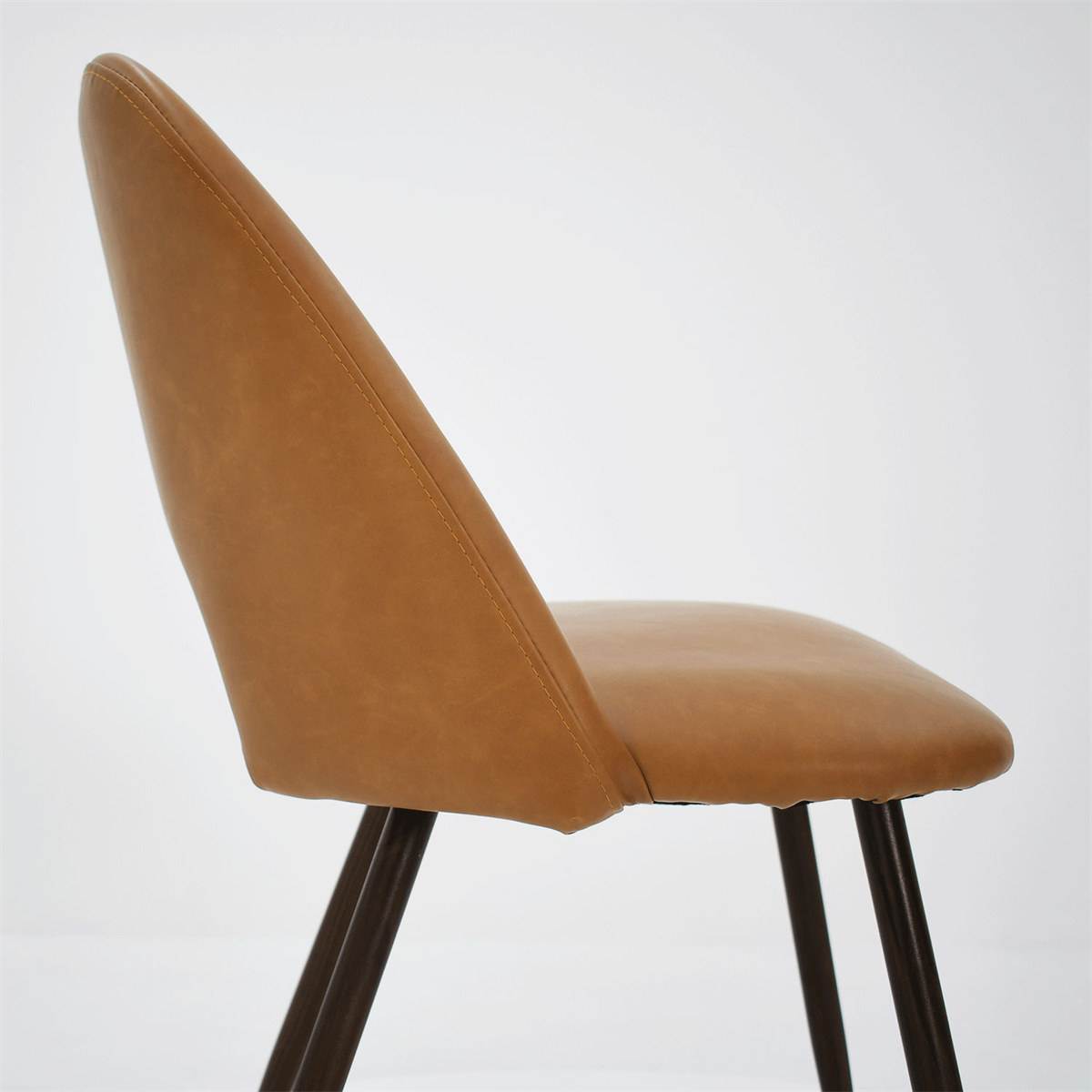 Maison Boucle EDWIN-CHAIR-BRNPU Dining-Chairs - View #7