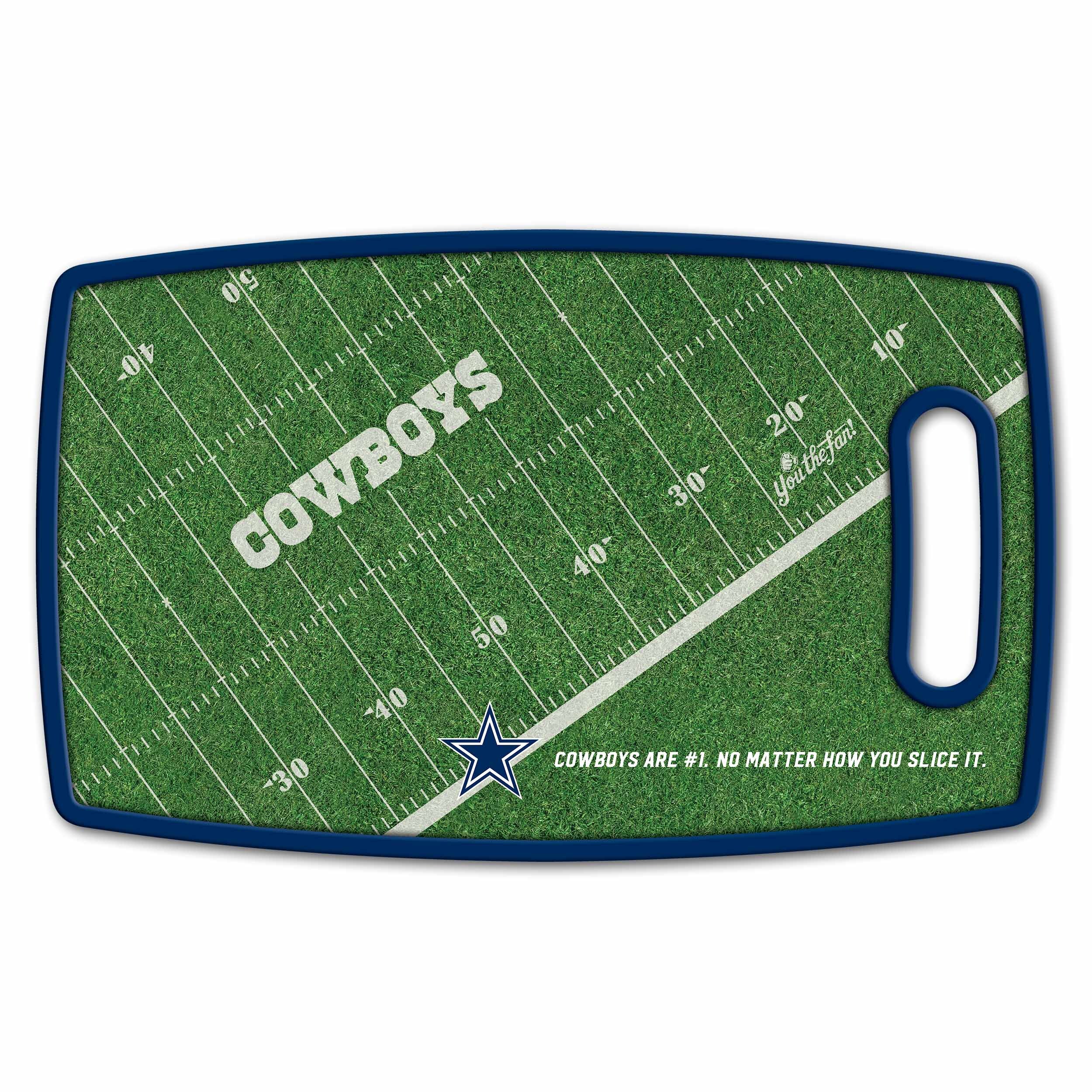 Sportula Dallas Cowboys Retro Series Cutting Board 9-Inches L x 14.5-Inches W Polypropylene Cutting Board