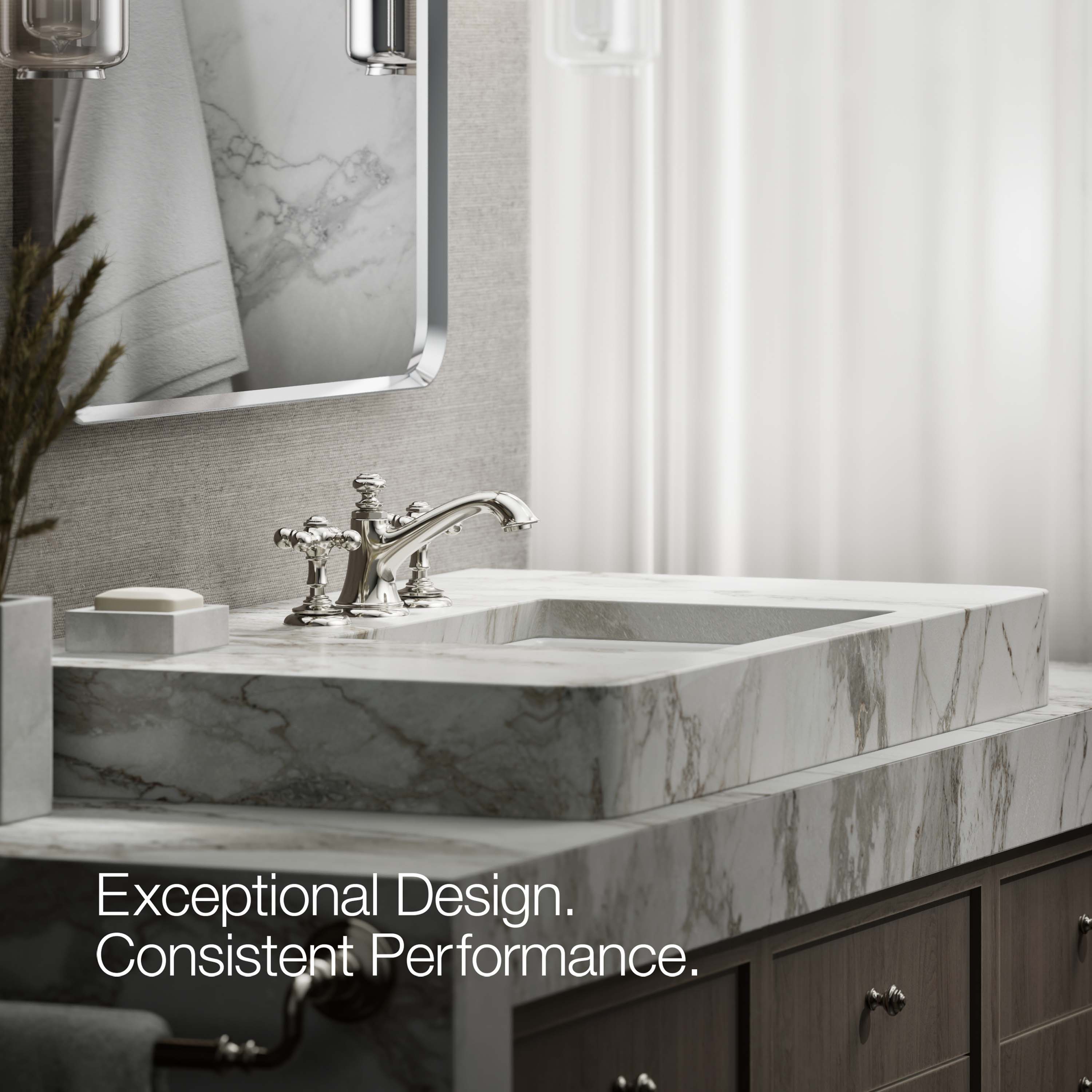 KOHLER 98068-3-SN Faucet-Tub-Shower-Handles - View #3