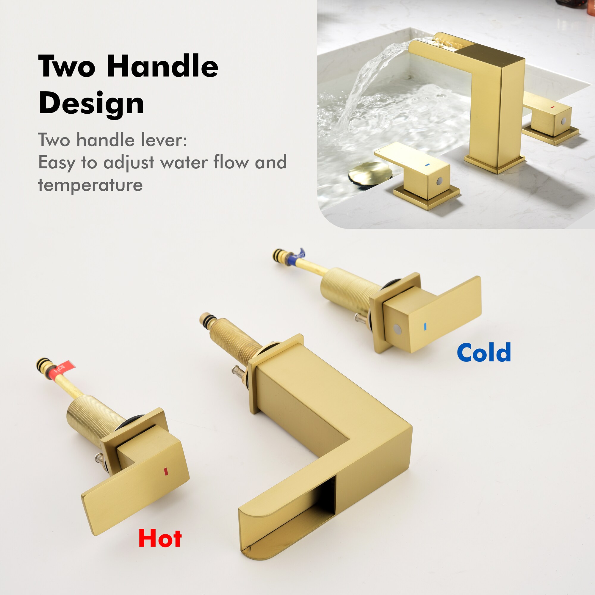 WELLFOR WF-B3371-BG Lavatory-Faucets - View #7