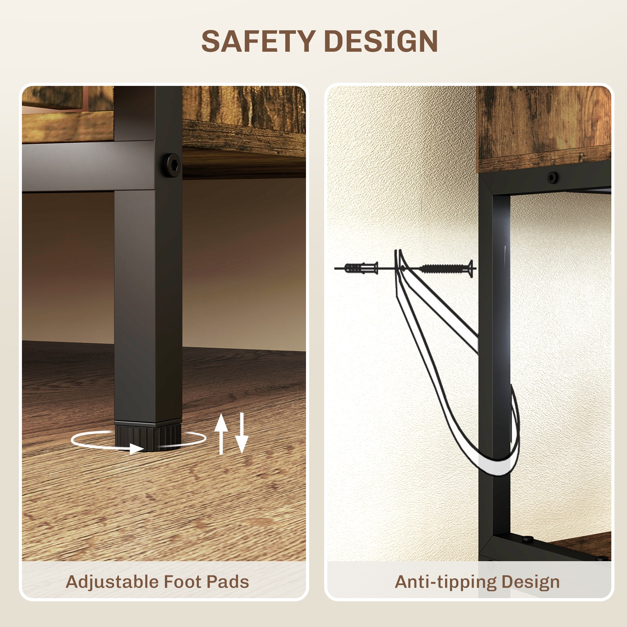 HomCom 801-378V80RB Pot-Racks - View #5